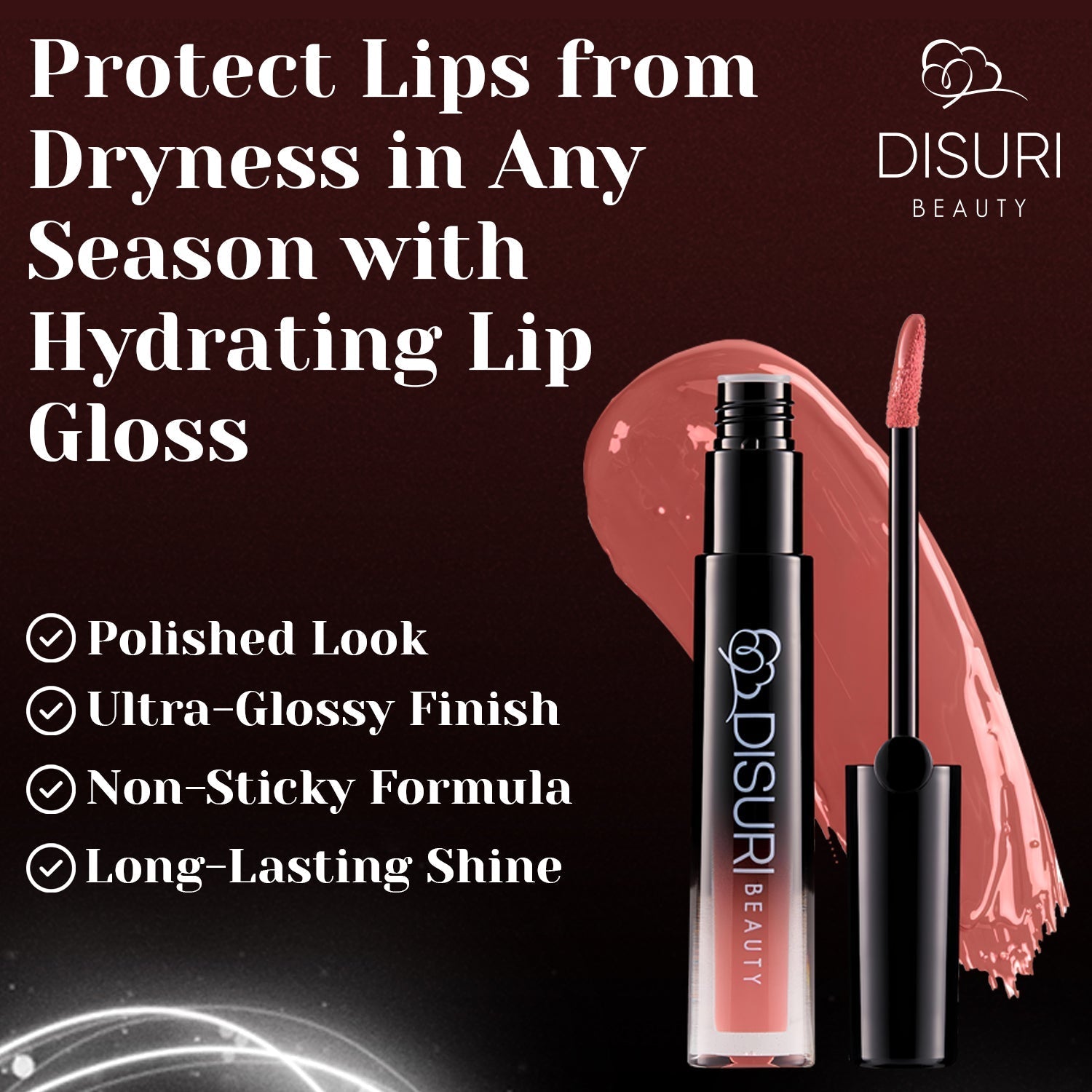 DISURI Beauty Glossy Blast Lip Gloss - I Used to Love Him (M33) DestGlow