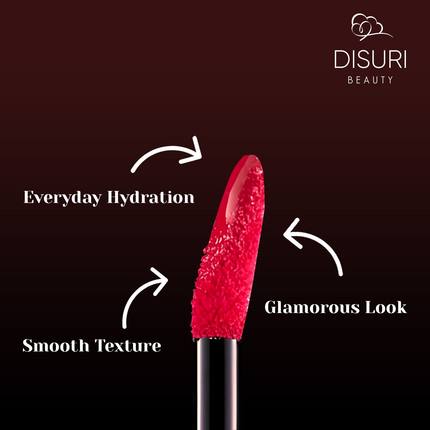 DISURI Beauty Glossy Blast Lip Gloss - Miami Splash