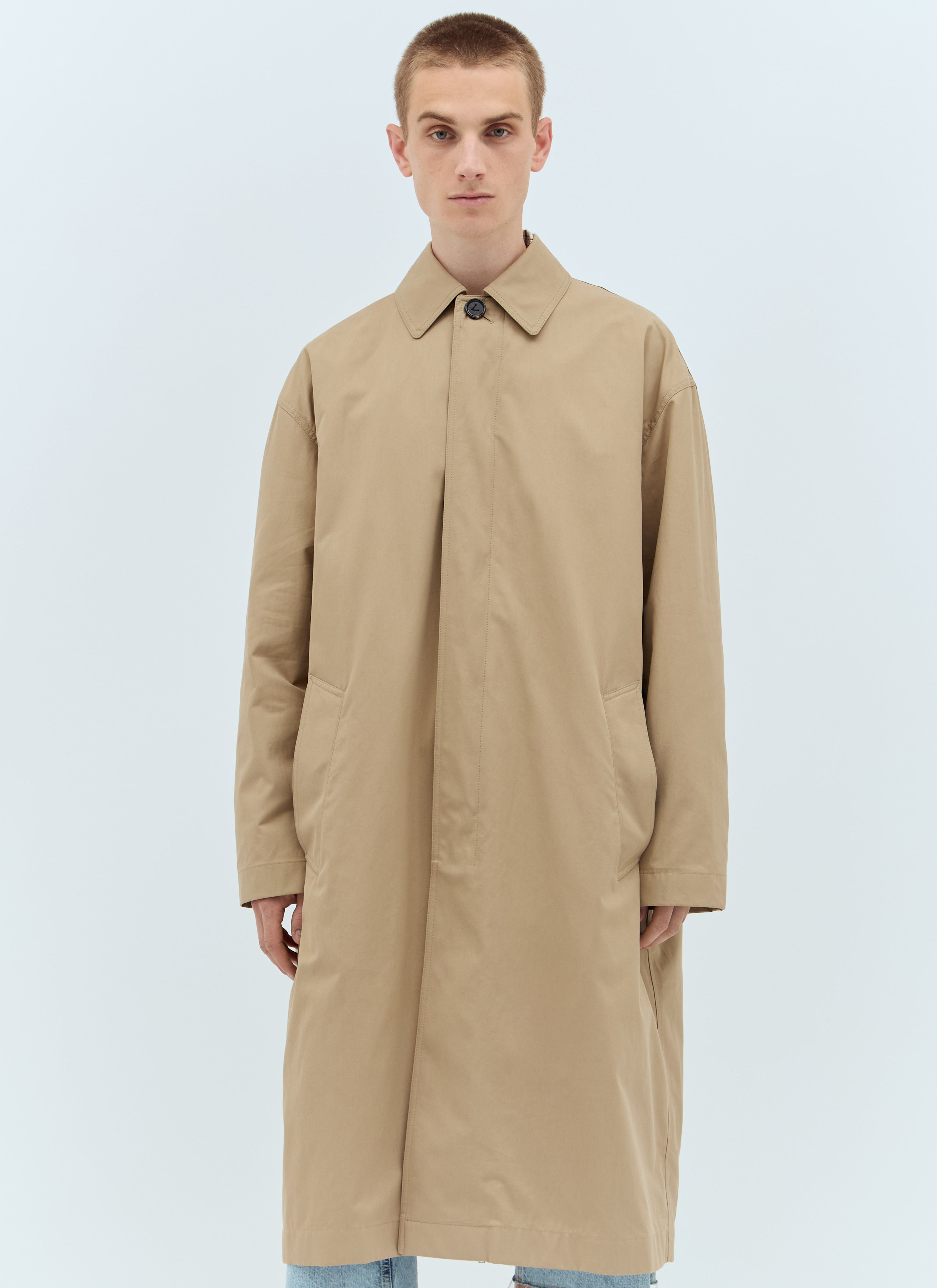 Bottega Veneta Men Cotton Twill Trench Coat by Luosophy