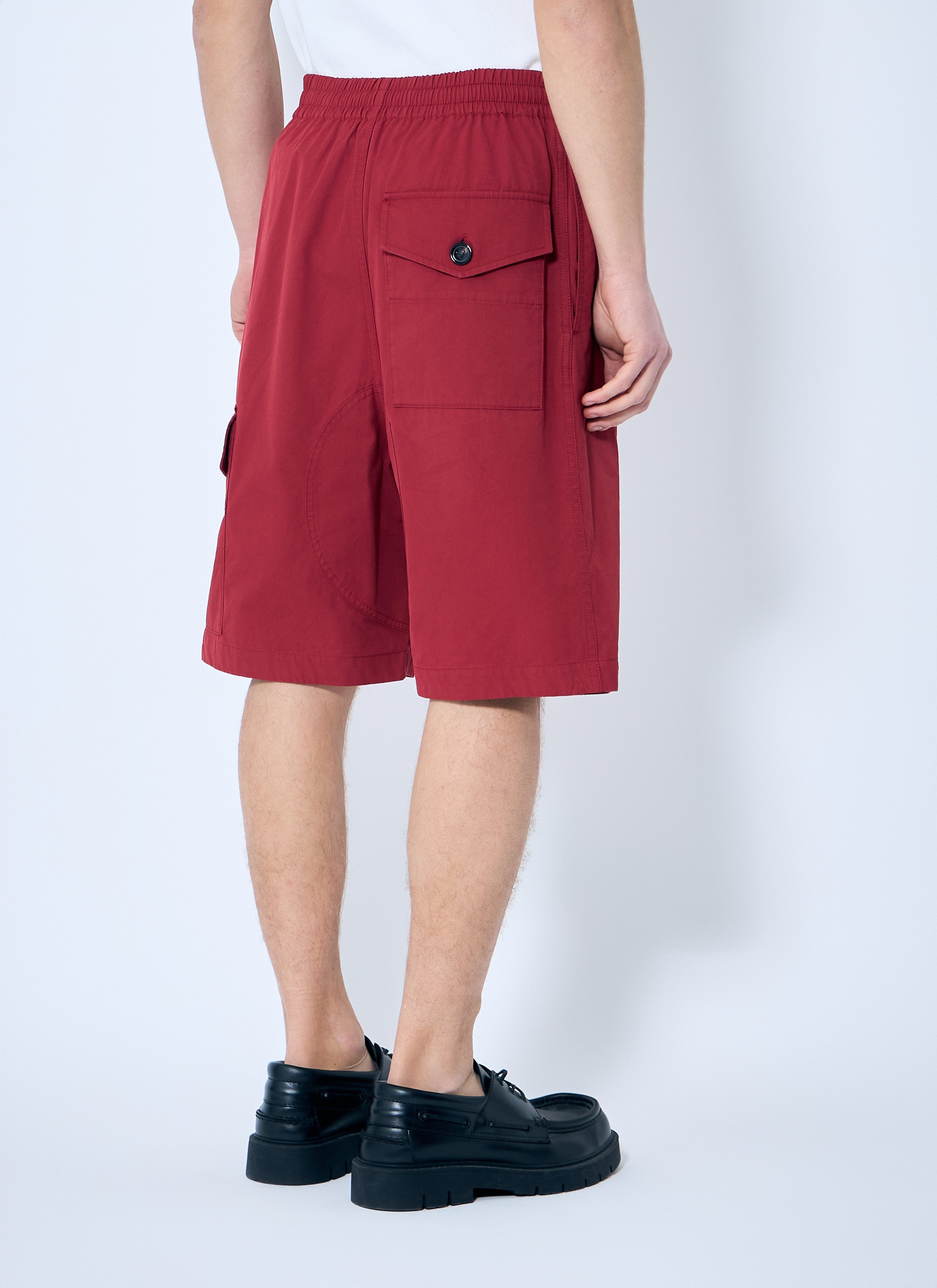 Bottega Veneta Men Light Cotton Twill Shorts by Luosophy