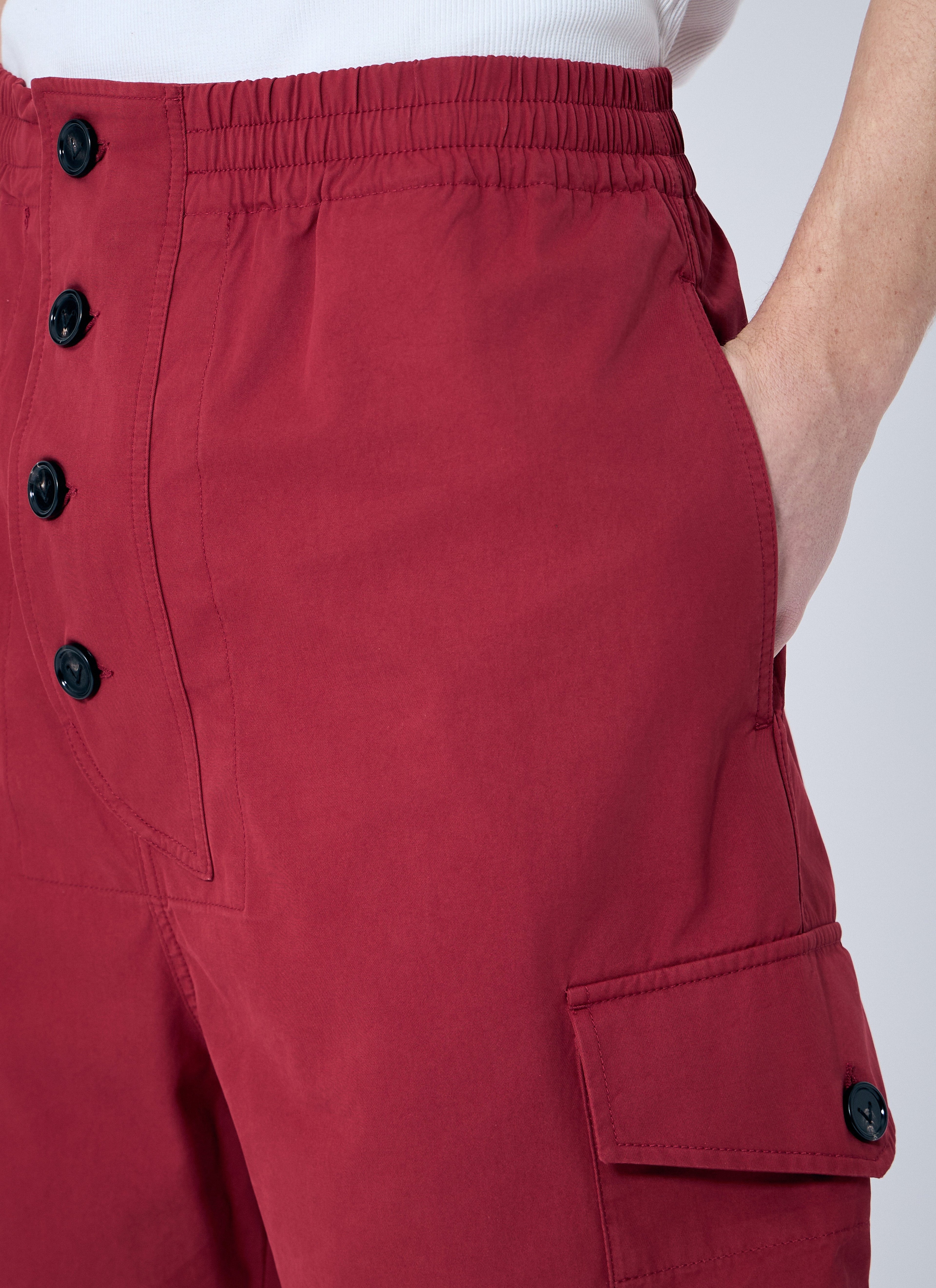 Bottega Veneta Men Light Cotton Twill Shorts by Luosophy