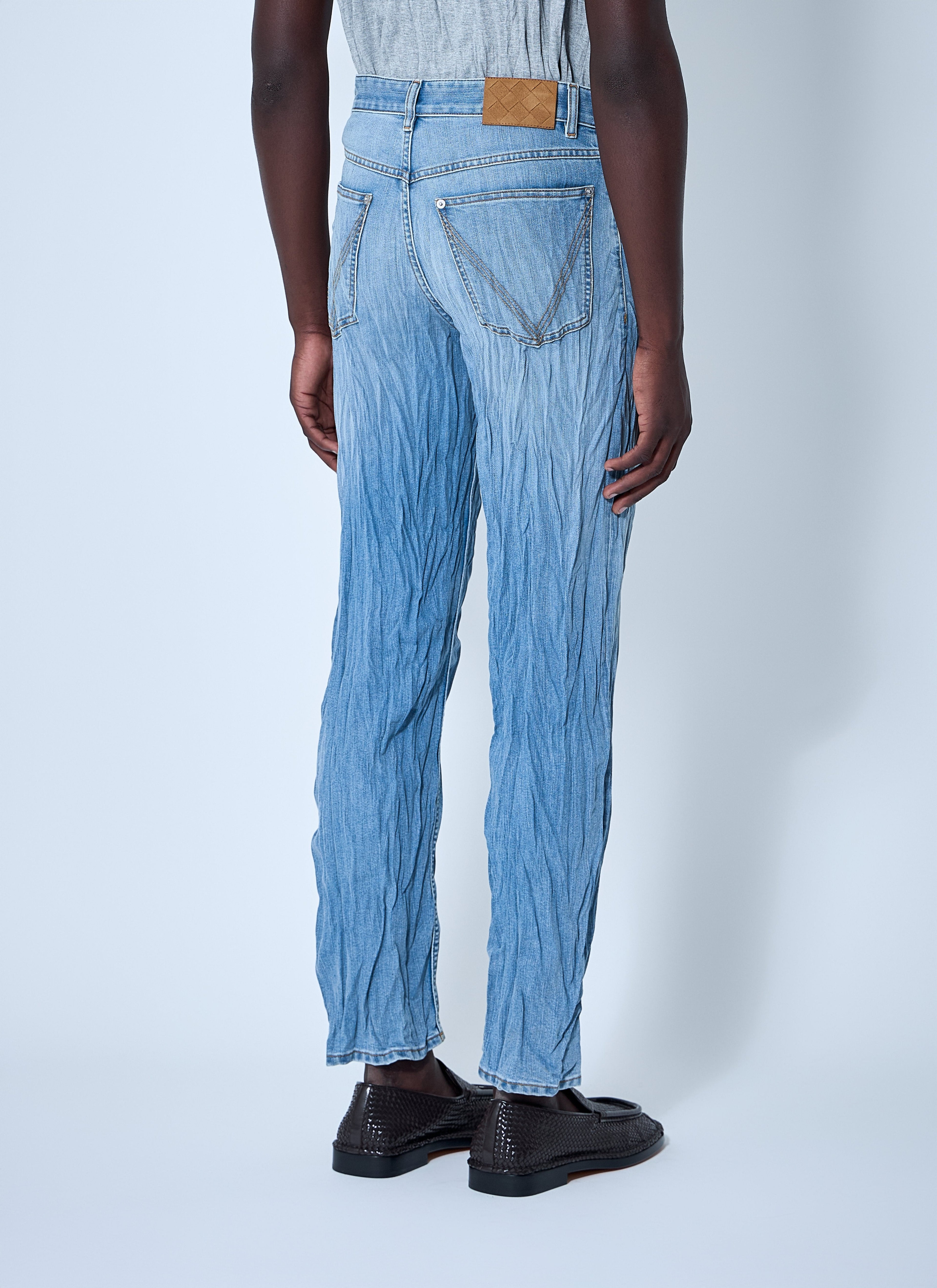 Bottega Veneta Men Crushed Jeans by Luosophy