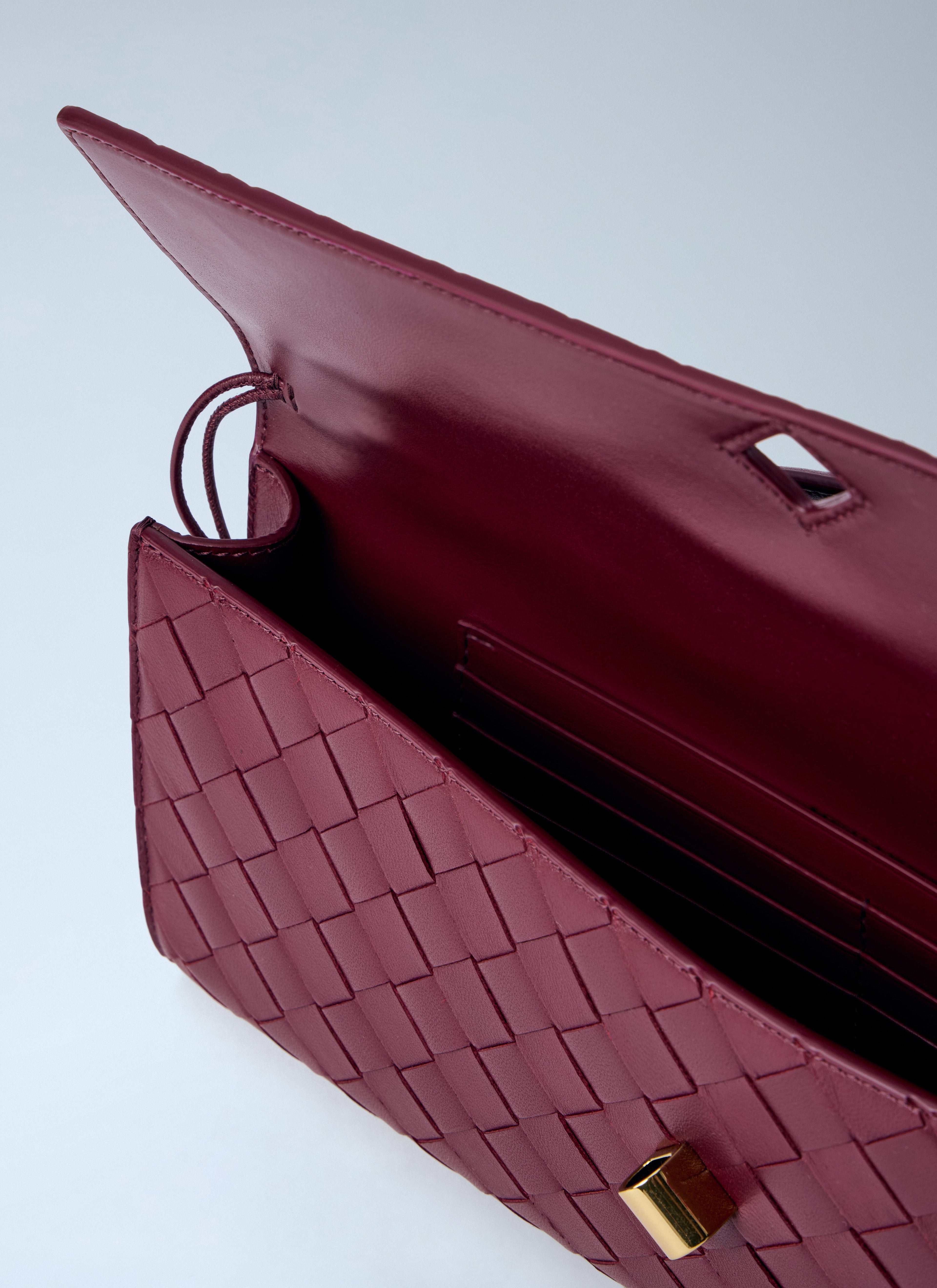 Bottega Veneta Women Long Andiamo Clutch by Luosophy