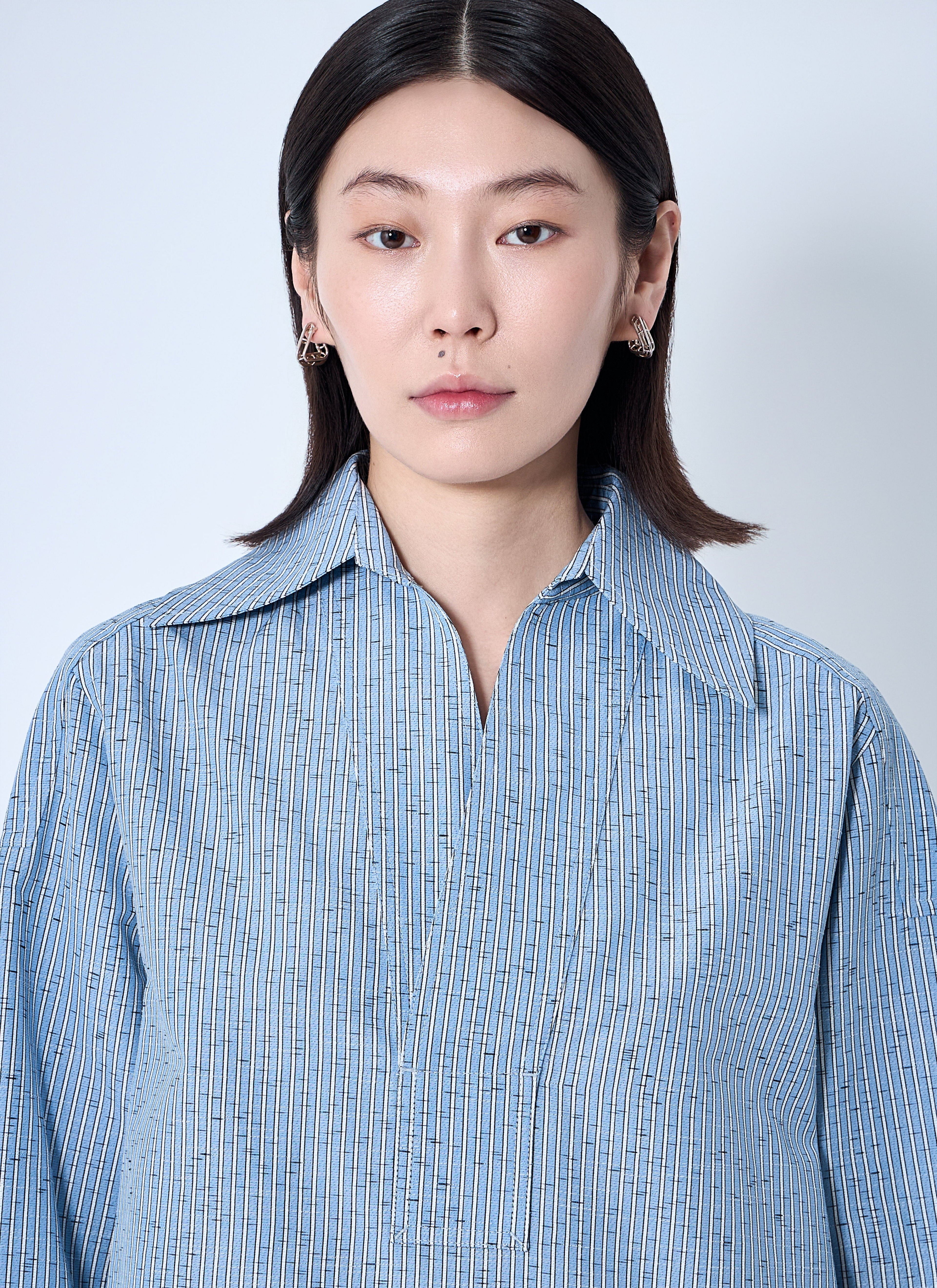 Bottega Veneta Women Striped Shirt by Luosophy