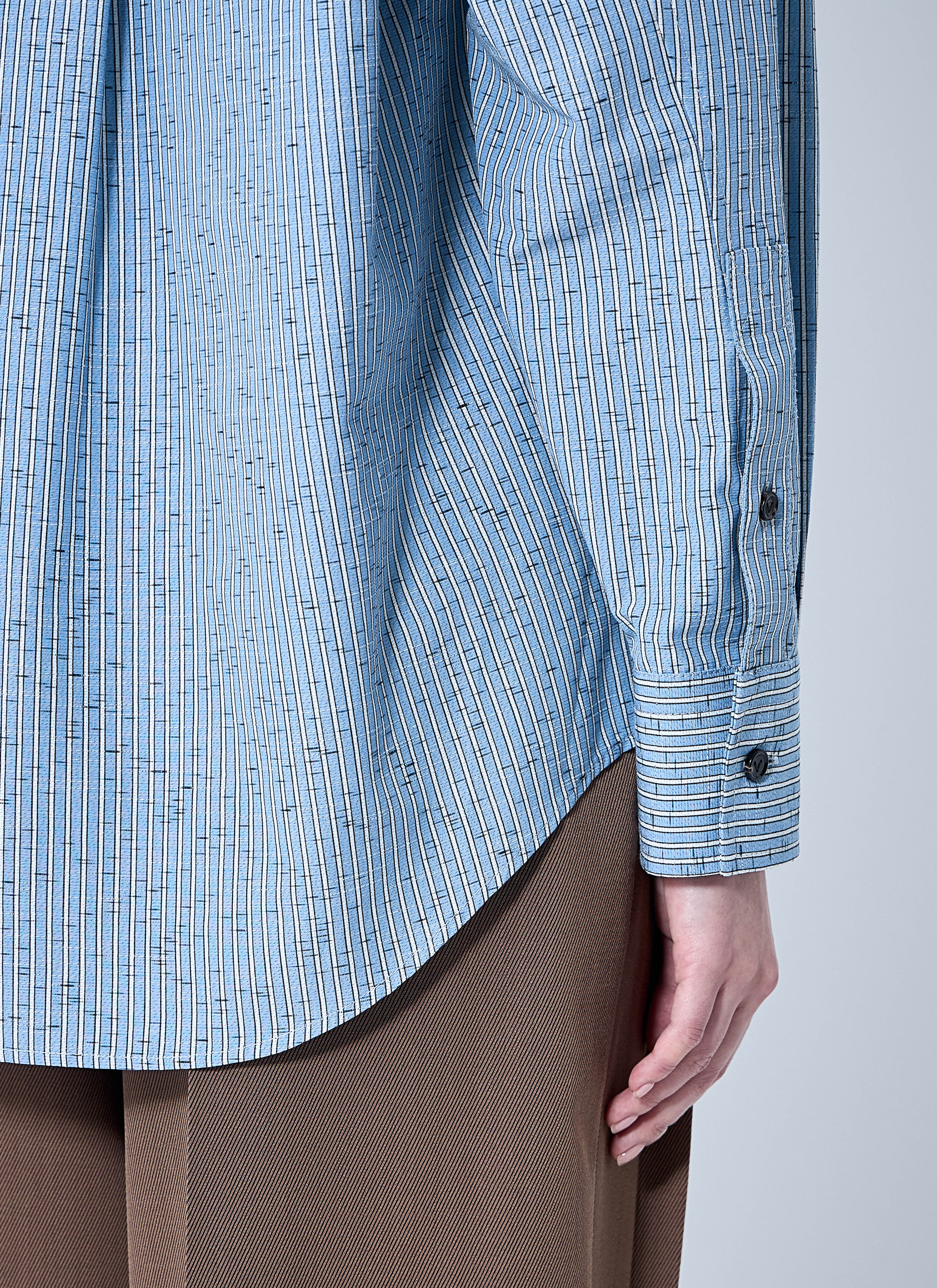 Bottega Veneta Women Striped Shirt by Luosophy
