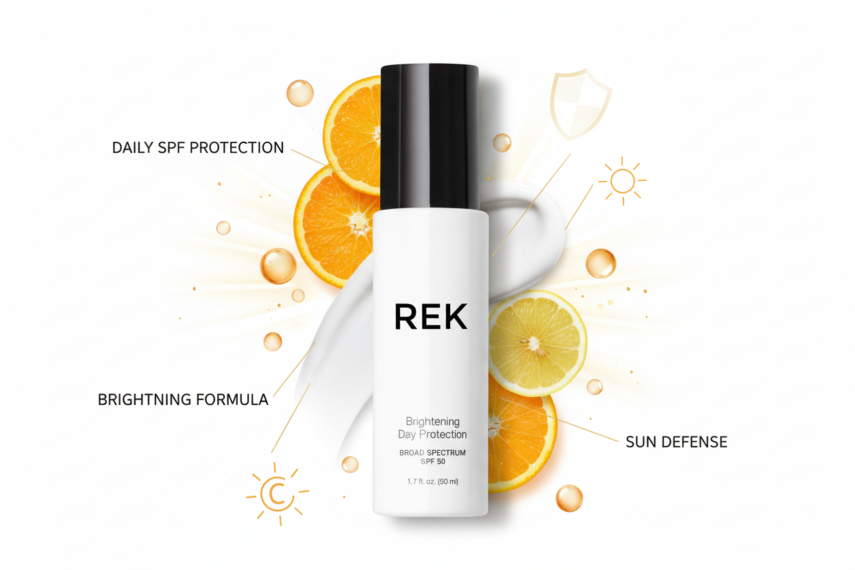 Brightening Day Protection – Daily Brightening SPF Moisturizer | REK Cosmetics by REK Cosmetics