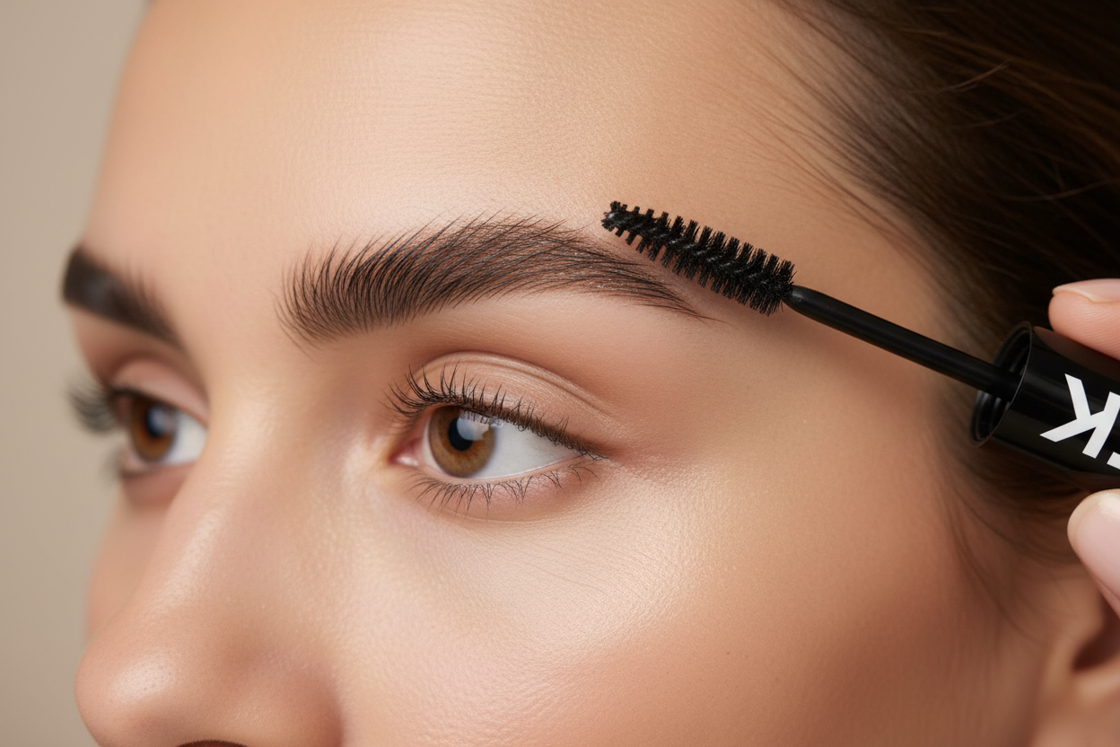 Clear Brow Set Gel – Flexible All-Day Hold by REK Cosmetics