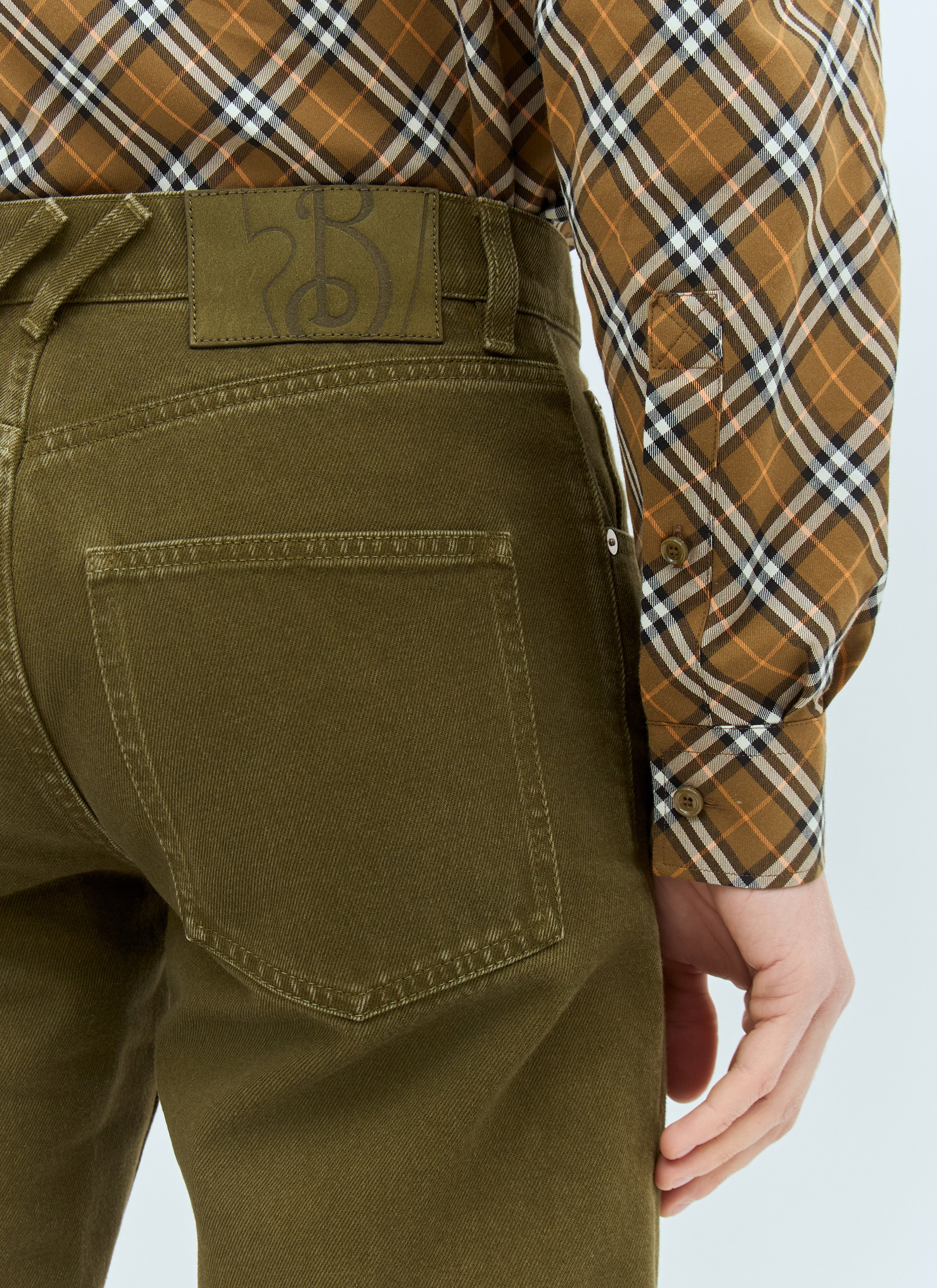 Burberry Men Twill Pants by Luosophy