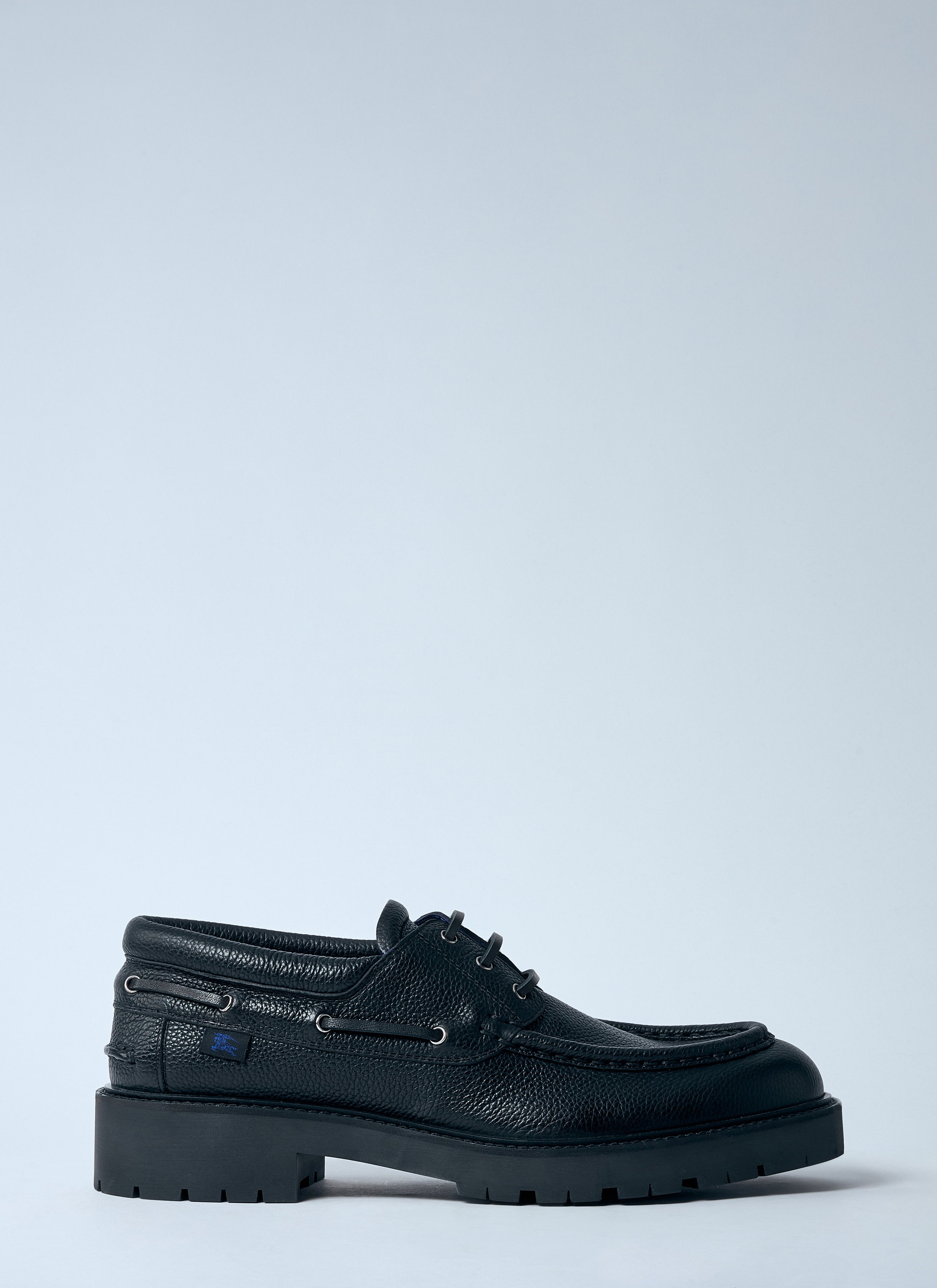Burberry Men Leather Raft Boat Shoes by Luosophy