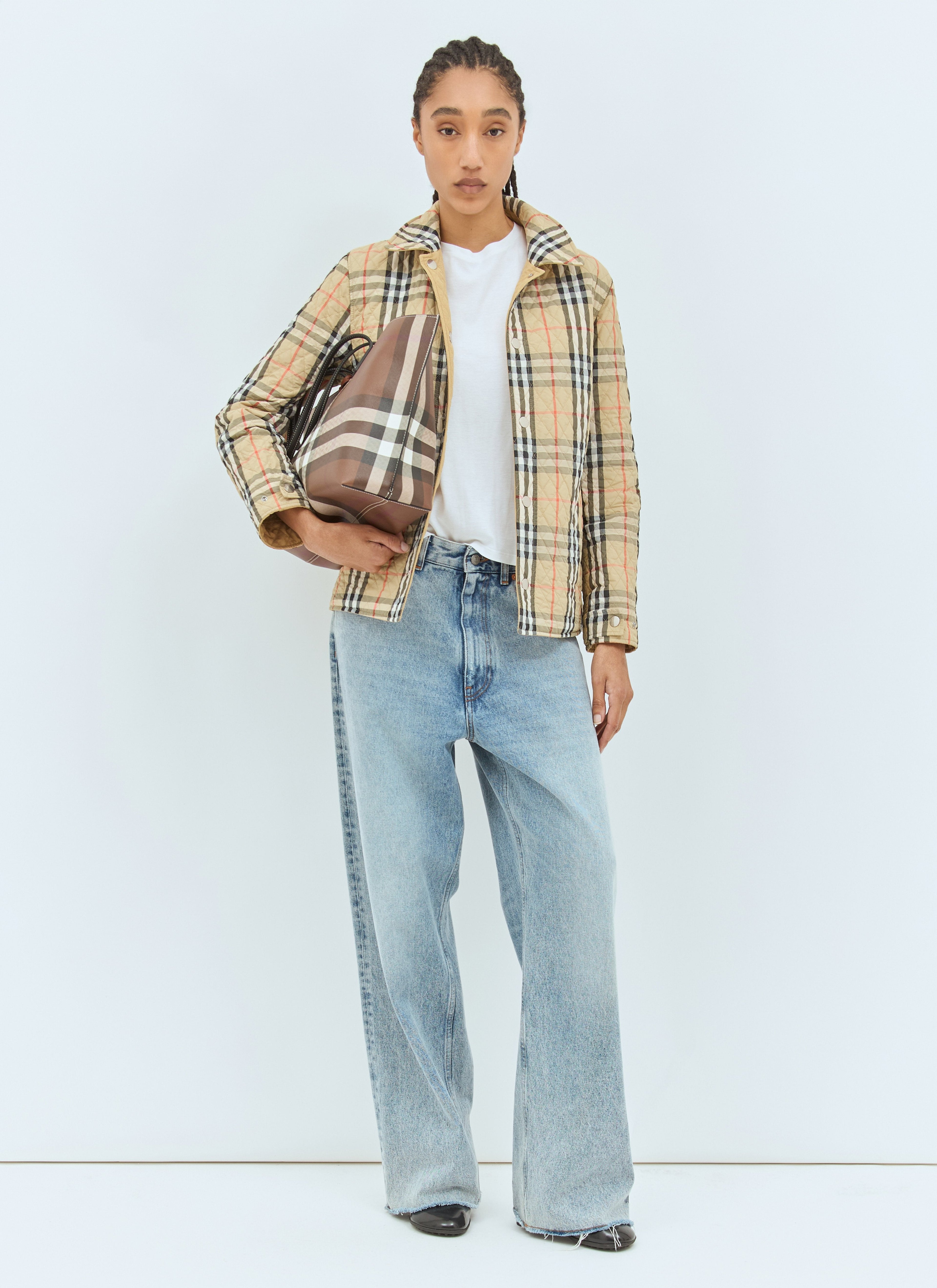 Burberry Women Reversible Quilted Nylon Jacket by Luosophy