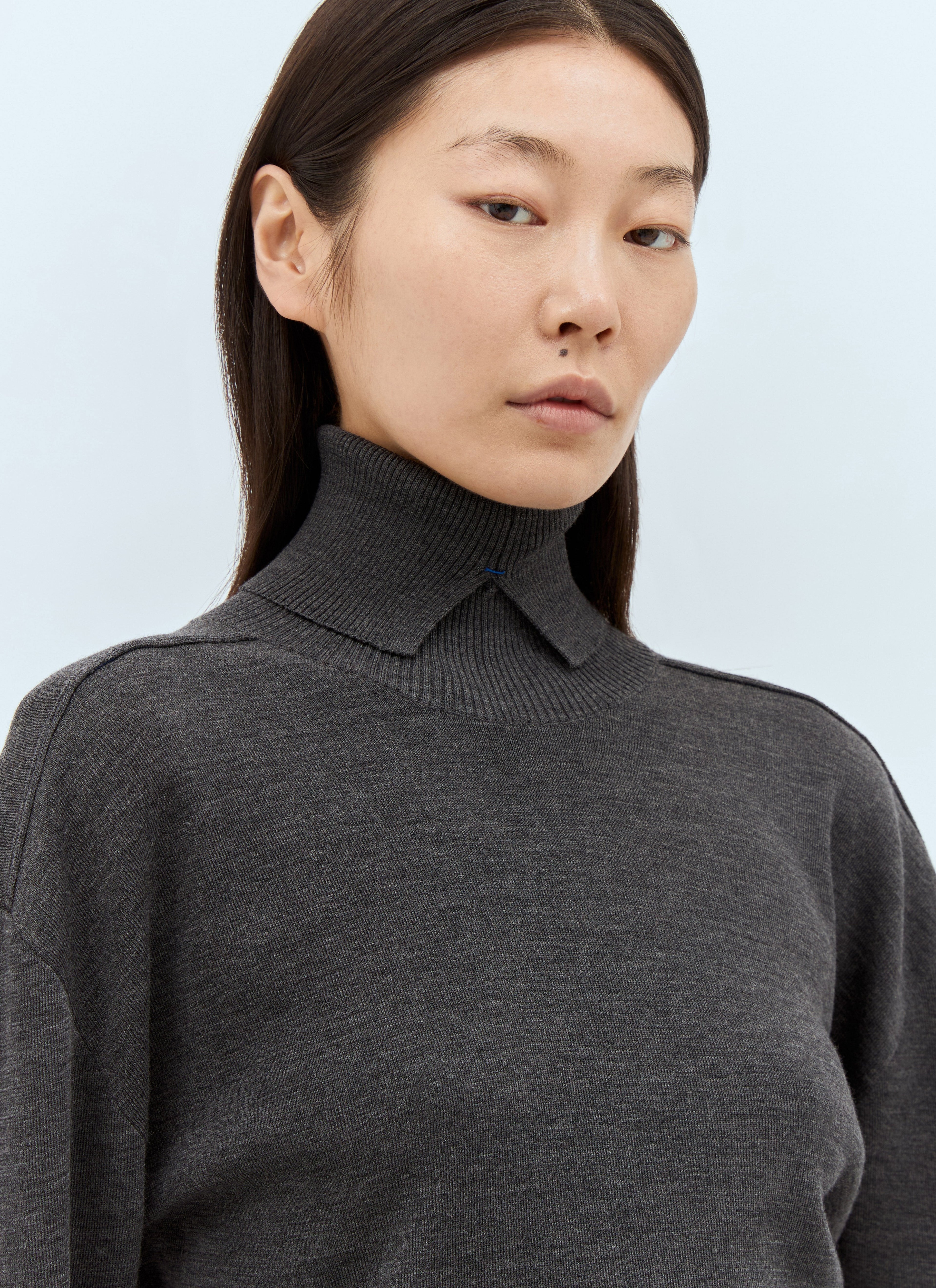 Burberry Women Wool High Neck Sweater by Luosophy