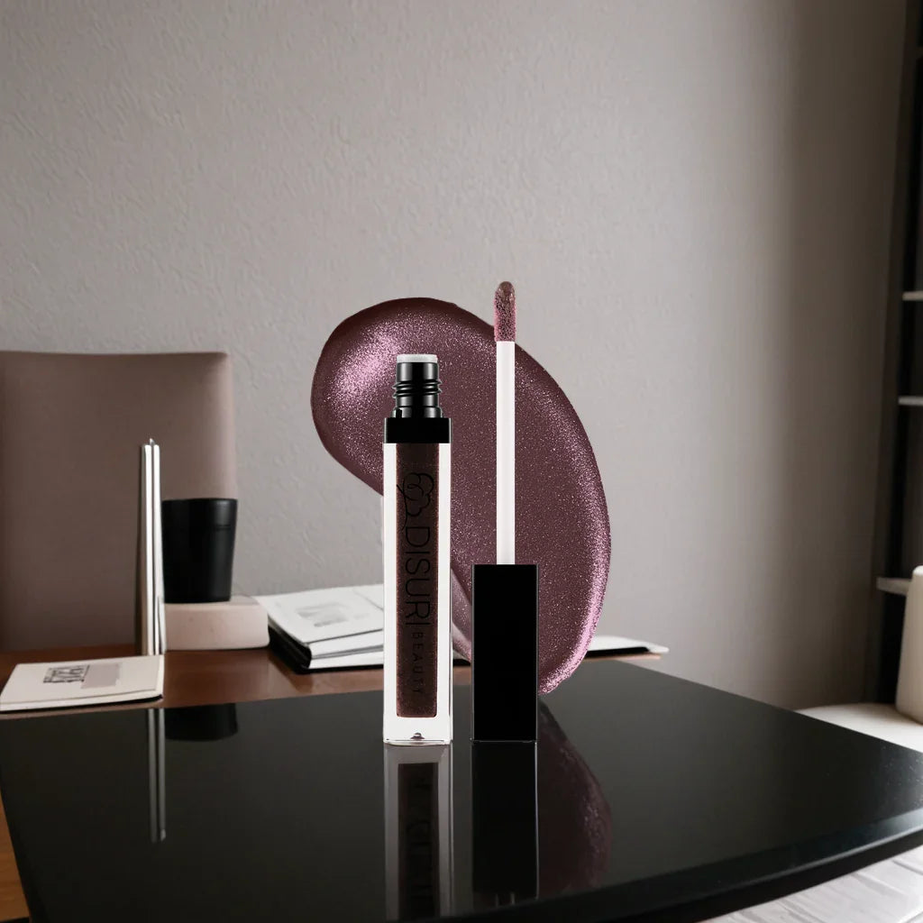 DISURI Beauty Shimmer Blast Lip Gloss - Boss Babe (S18)