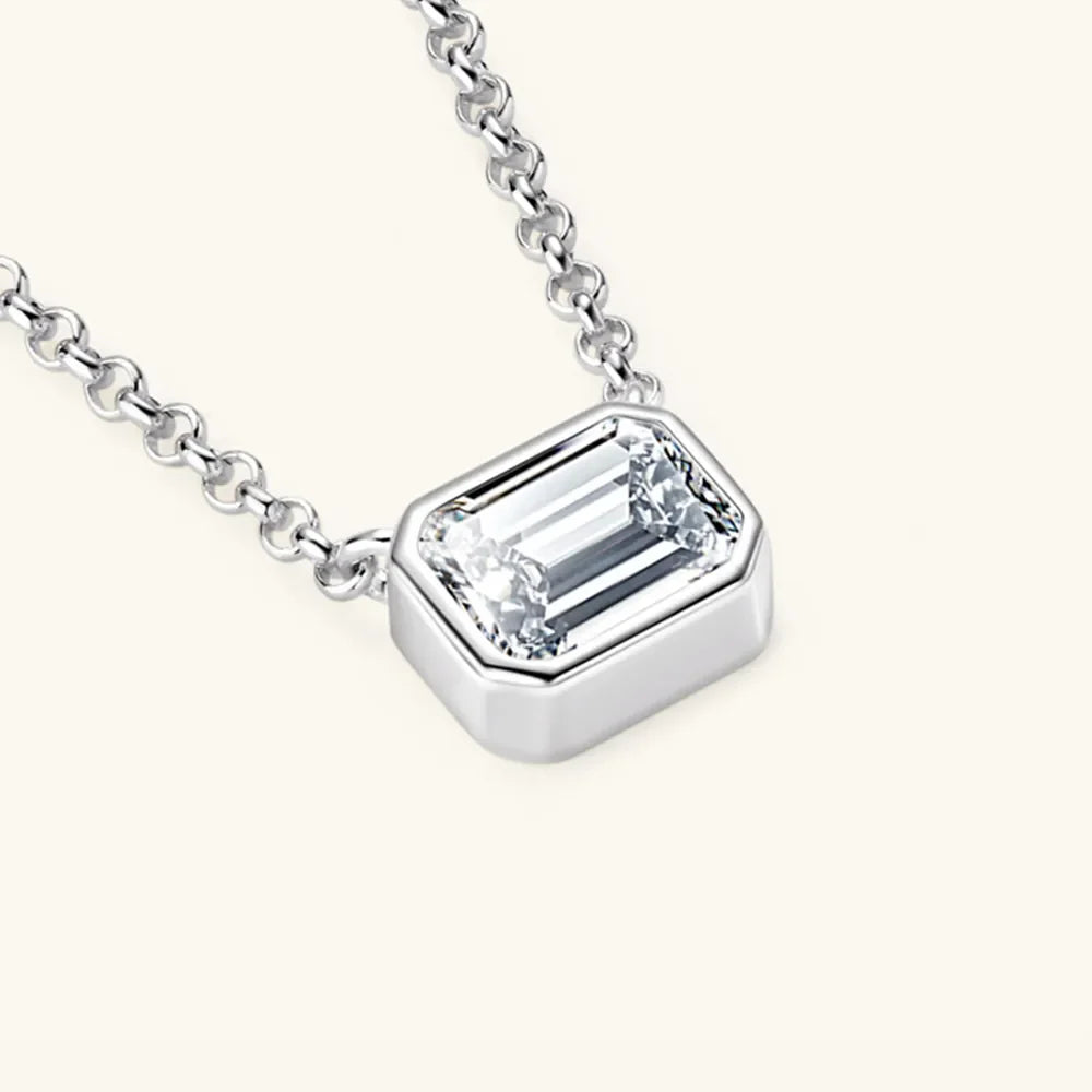 1 Carat Sparkala™ 925 Sterling Silver Pendant Necklace by Sparkala