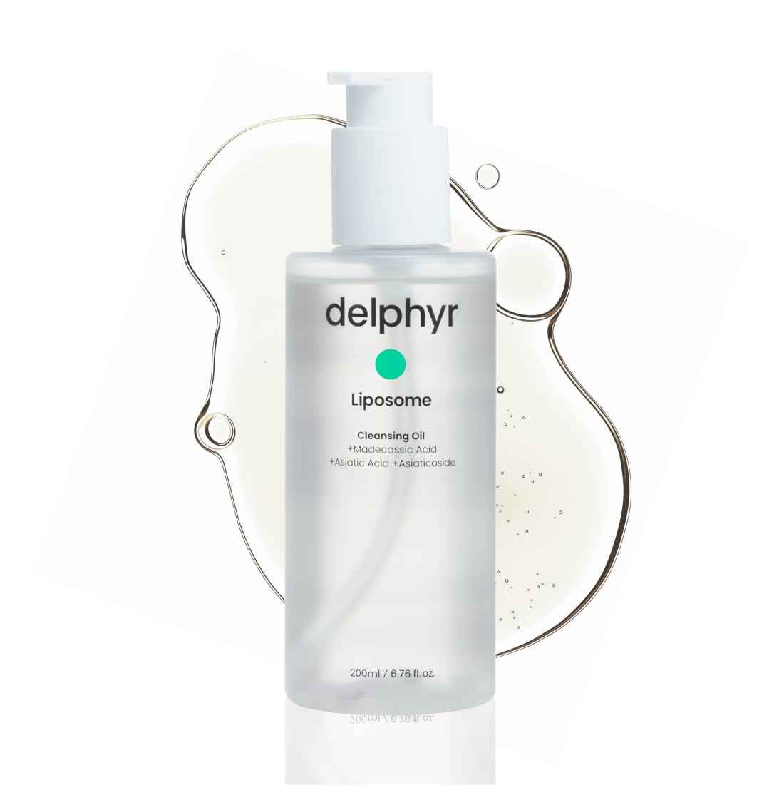 Liposome Daily Cleansing Oil, Gentle Makeup & Blackhead Remover for Sensitive Skin with Centella Asiatica TECA, Korean Skincare for Trouble Care (6.76 Fl. Oz., 200Ml)