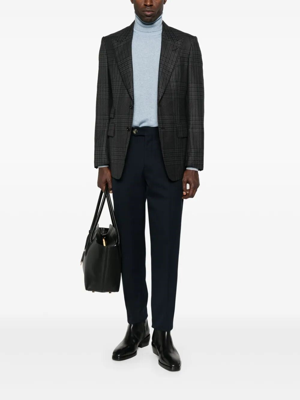 Brunello Cucinelli Men Cashmere Turtle-Neck Sweater by Luosophy