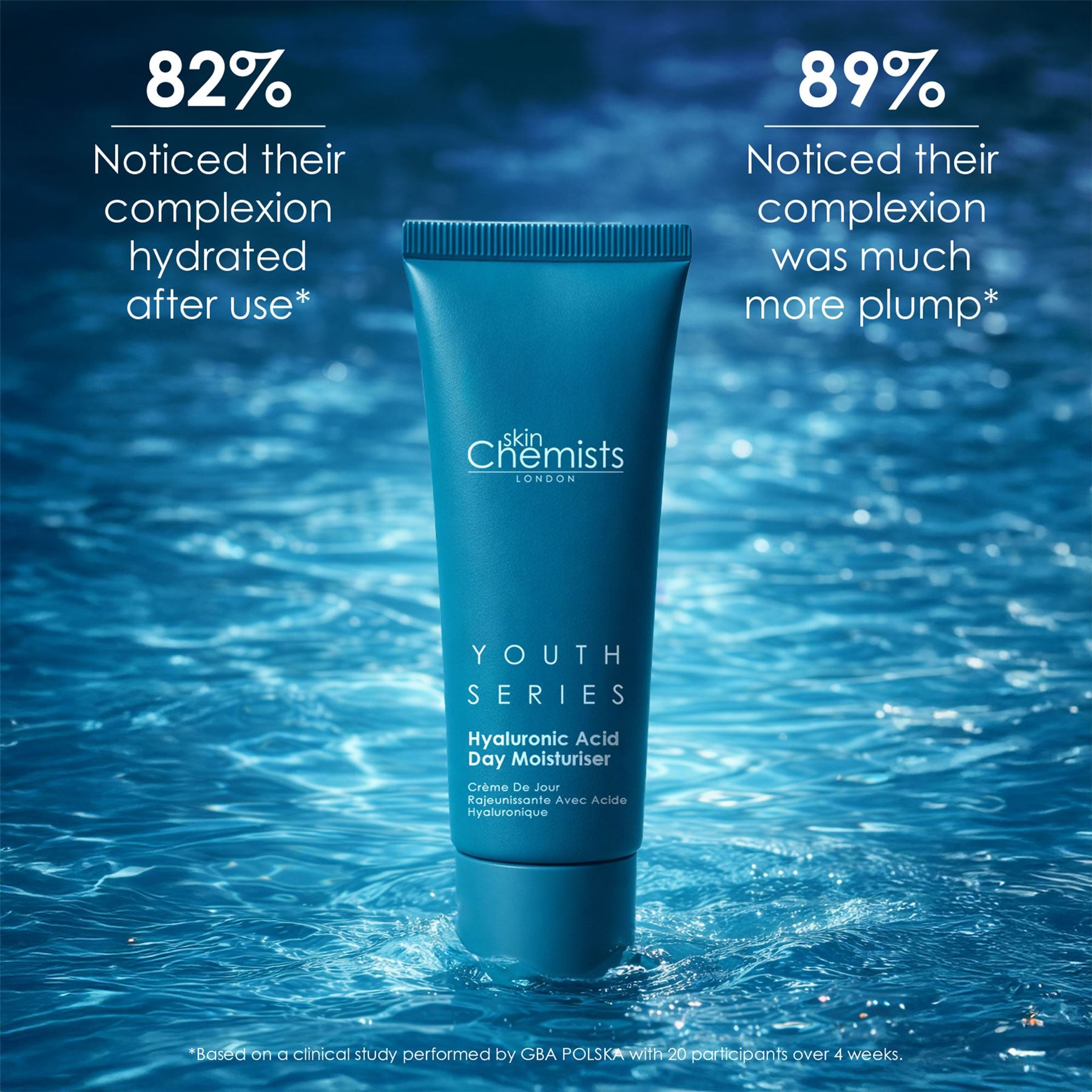 Hyaluronic Acid Day Moisturiser 50ml by skinChemists US