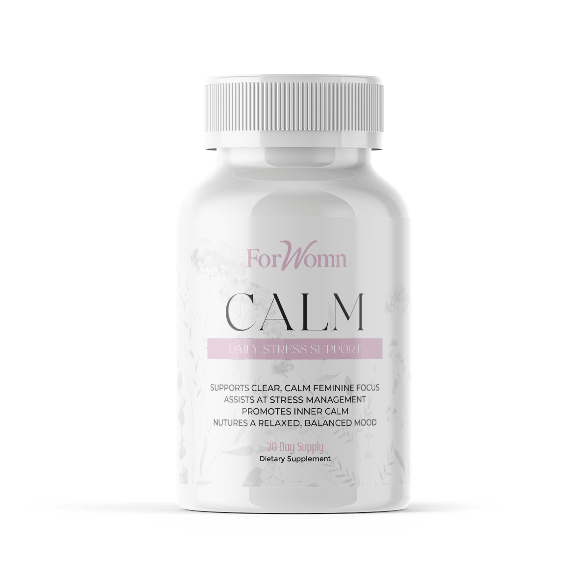 Calm Daily Stress Support Supplement by ForWomn | Women&