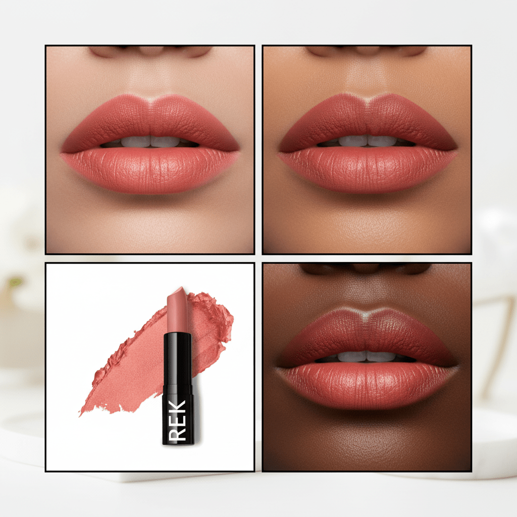 Long Lasting Hydrating Matte Lipstick (Vegan) | REK by REK Cosmetics