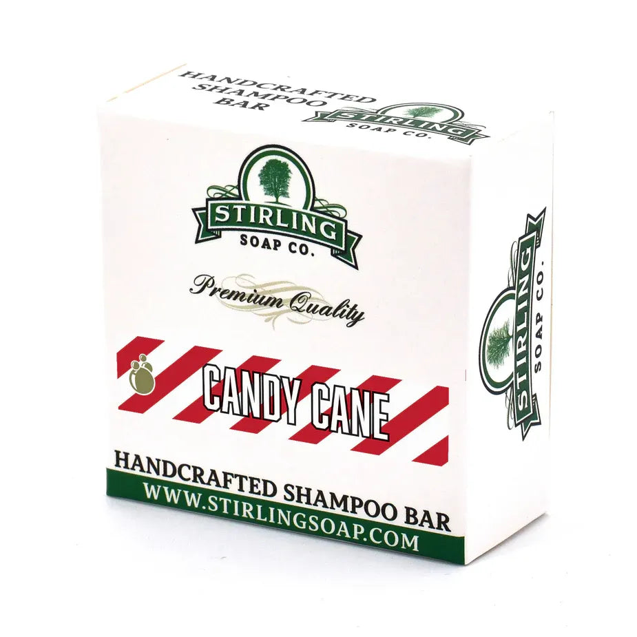Stirling Soap Co. Candy Cane Shampoo Bar 3.8 Oz by Pasteur Pharmacy