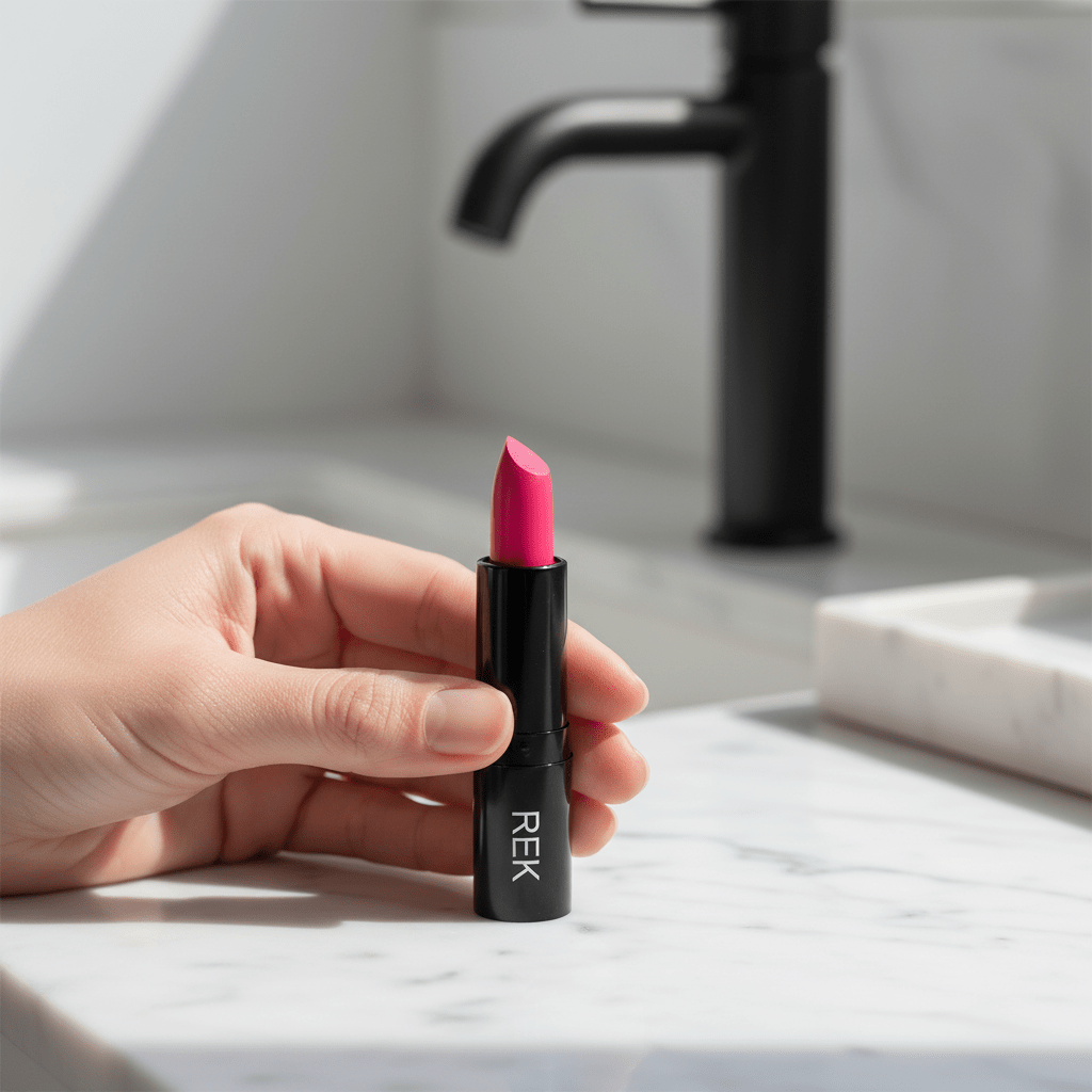 Long-Wear Hydrating Matte Lipstick – Vegan by REK Cosmetics