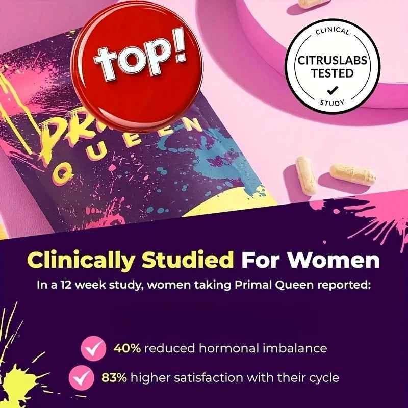 Primal Queen Beef Organ Superfood - 30 Day Refill,Female-Optimized Beef Organ Superfood Supplement (Beef Liver, Kidney, Heart, & 3 More) - 100% Grass Fed, Pasture Raised Cattle - Balance Hormones, Energy, & More for Women