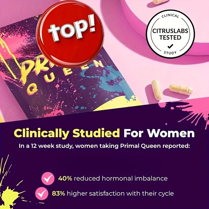 Primal Queen Beef Organ Superfood - 30 Day Refill,Female-Optimized Beef Organ Superfood Supplement (Beef Liver, Kidney, Heart, & 3 More) - 100% Grass Fed, Pasture Raised Cattle - Balance Hormones, Energy, & More for Women by VAH
