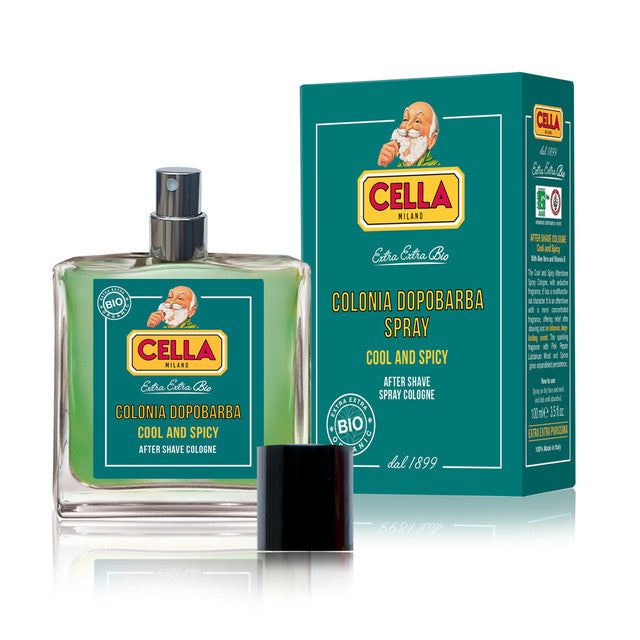 Cella Cool and Spicy After Shave Spray Cologne 100ml by Pasteur Pharmacy
