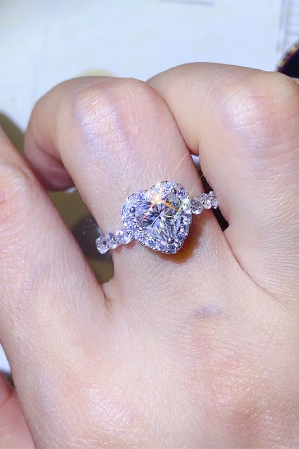 1 Carat Sparkala™ Heart Ring by Sparkala