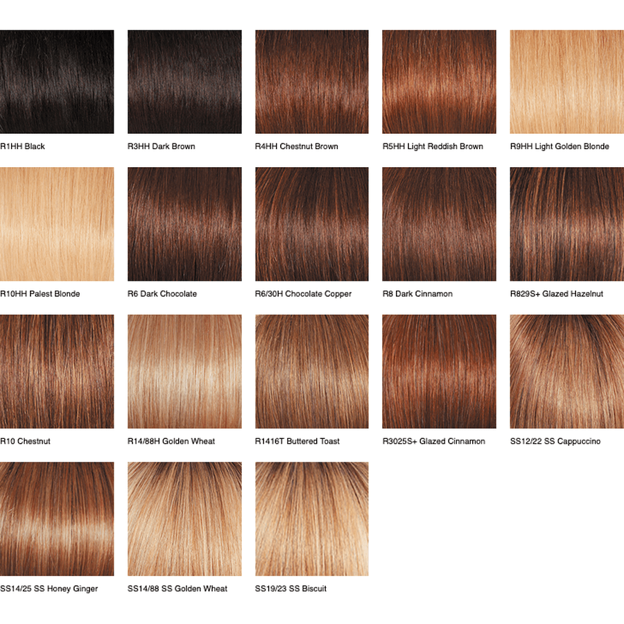Raquel Welch Charmed Life 12" Top Piece, 100% Human Hair