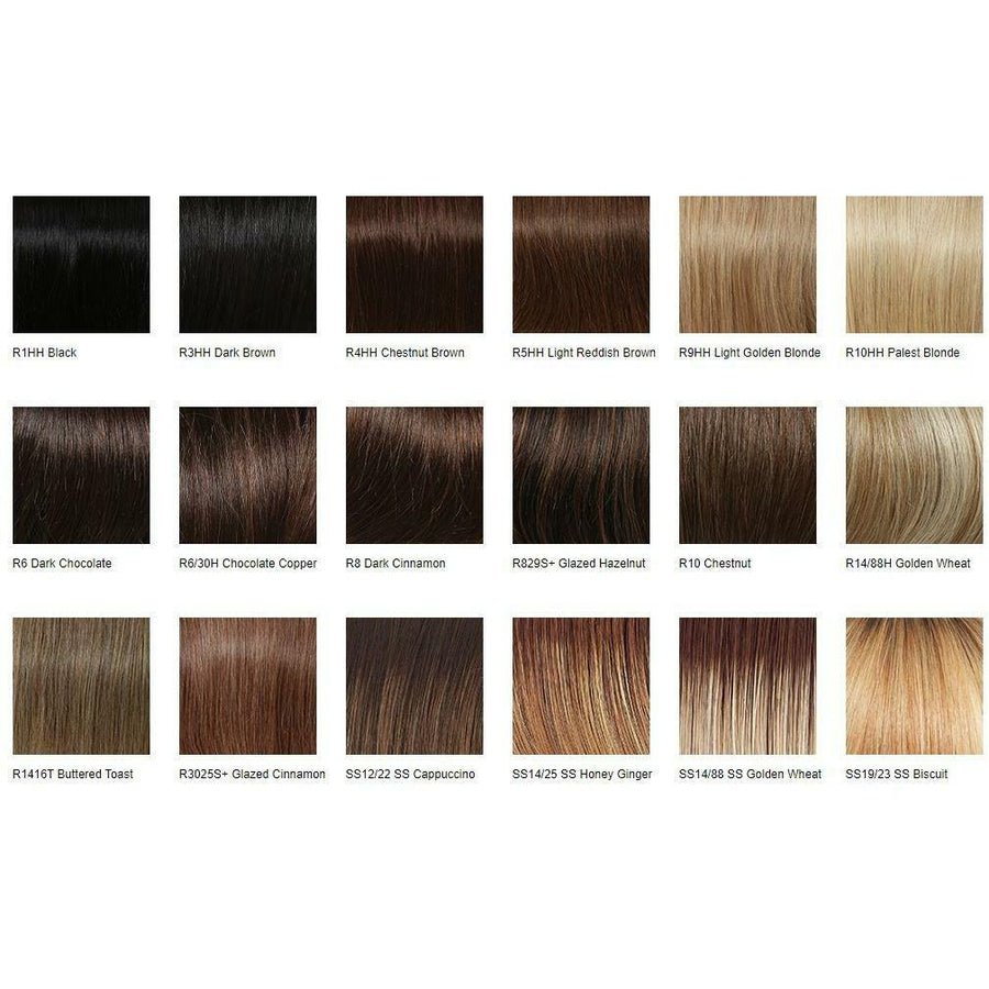 Raquel Welch Charmed Life 12" Top Piece, 100% Human Hair