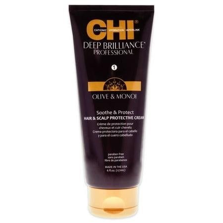 CHI Deep Brilliance Hair and Scalp Protective Cream, 6 oz