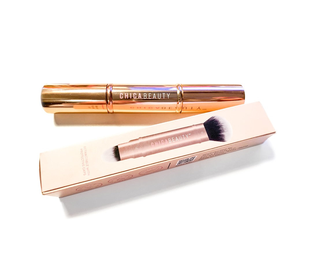 Dual-Ended Retractable Complexion Brush (Featured in IPSY) by Chica Beauty