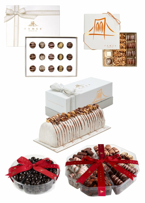 Large Valentine's Day Chocolate Gift Assortment - 5 Gourmet Chocolate Gifts, Kosher