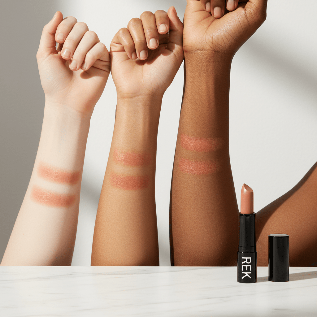 Long-Wear Hydrating Matte Lipstick – Vegan by REK Cosmetics