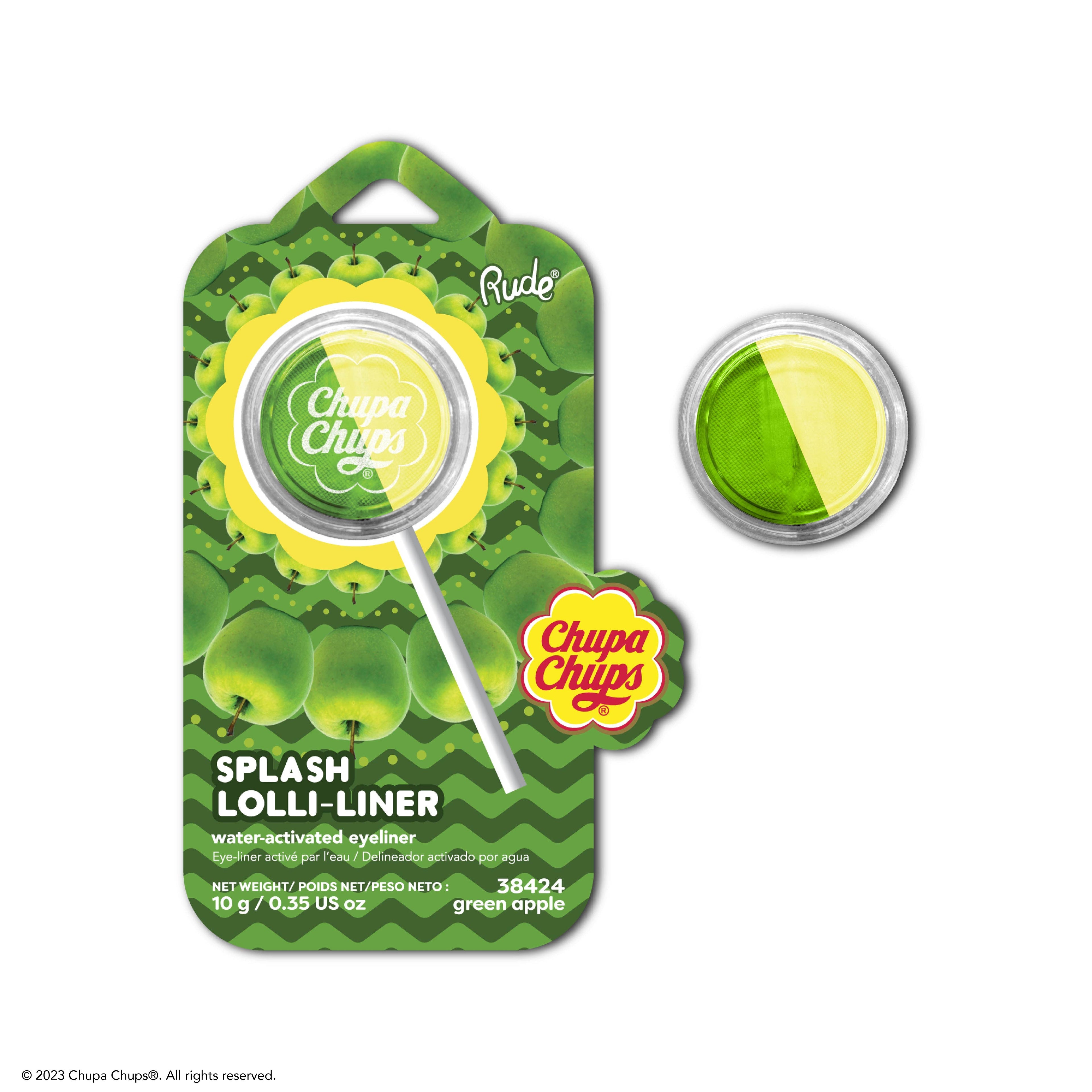 RUDE Chupa Chups Splash Lolli-Liner - Green Apple - DestGlow