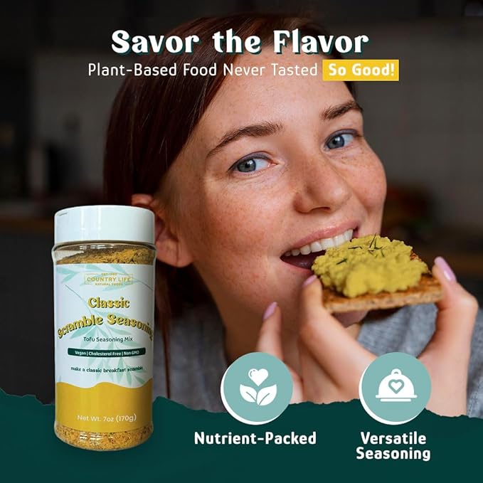 Tofu Scramble Seasoning, Classic by Country Life Natural Foods