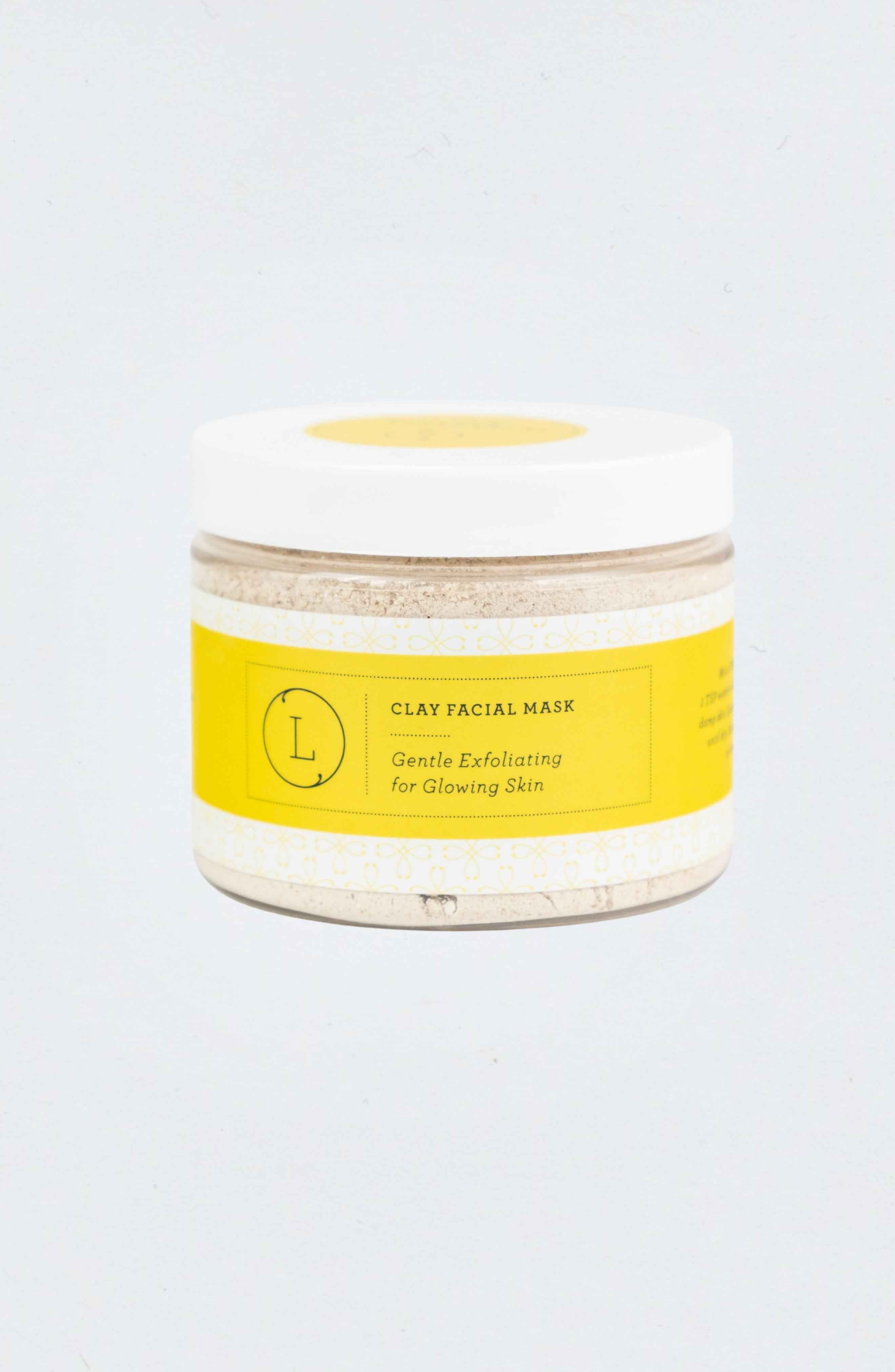 Natural Clay Facial Mask, Exfoliating Mask, Glowing skin Mask