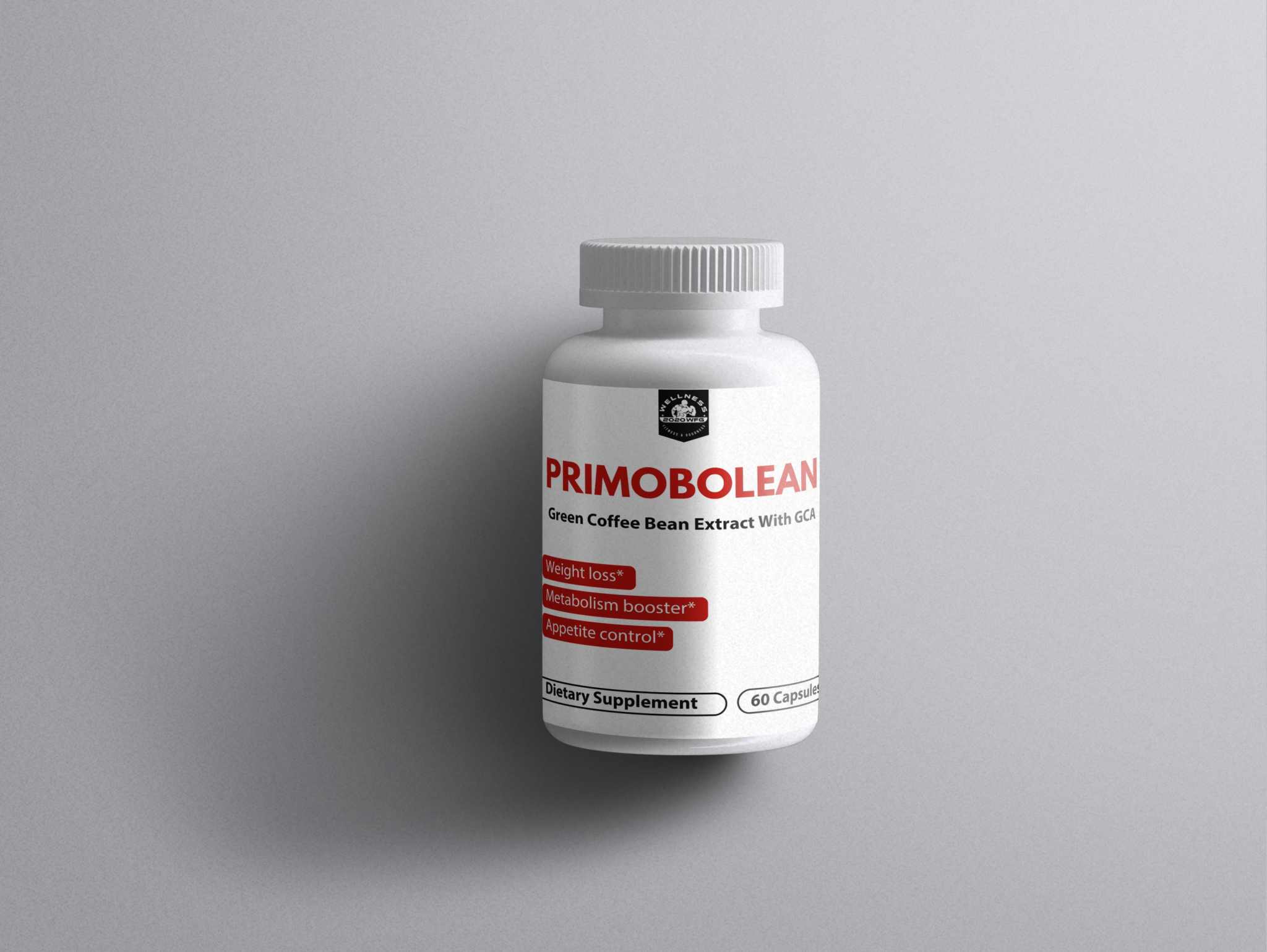 PRIMOBOLEAN: Metabolic Support | 60 Capsules – Green Coffee Bean & Natural Energy for Active Lifestyles by 2020WFG
