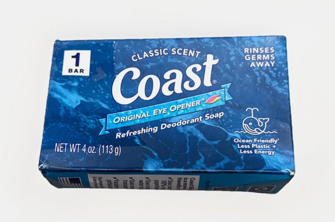 Coast Refreshing Deodorant Soap, 4 oz Bars