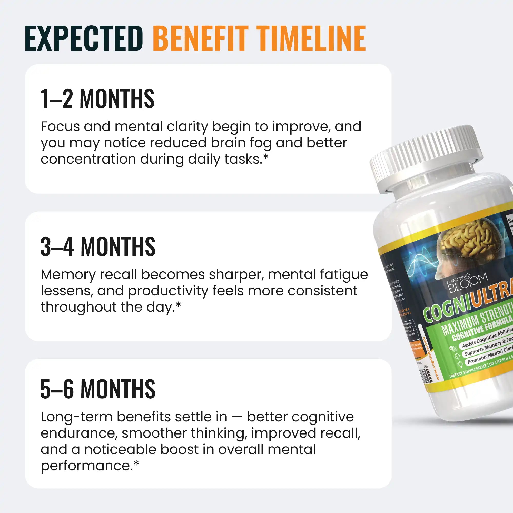 CogniUltra | Cognitive Support Formula with Potent Ingredients