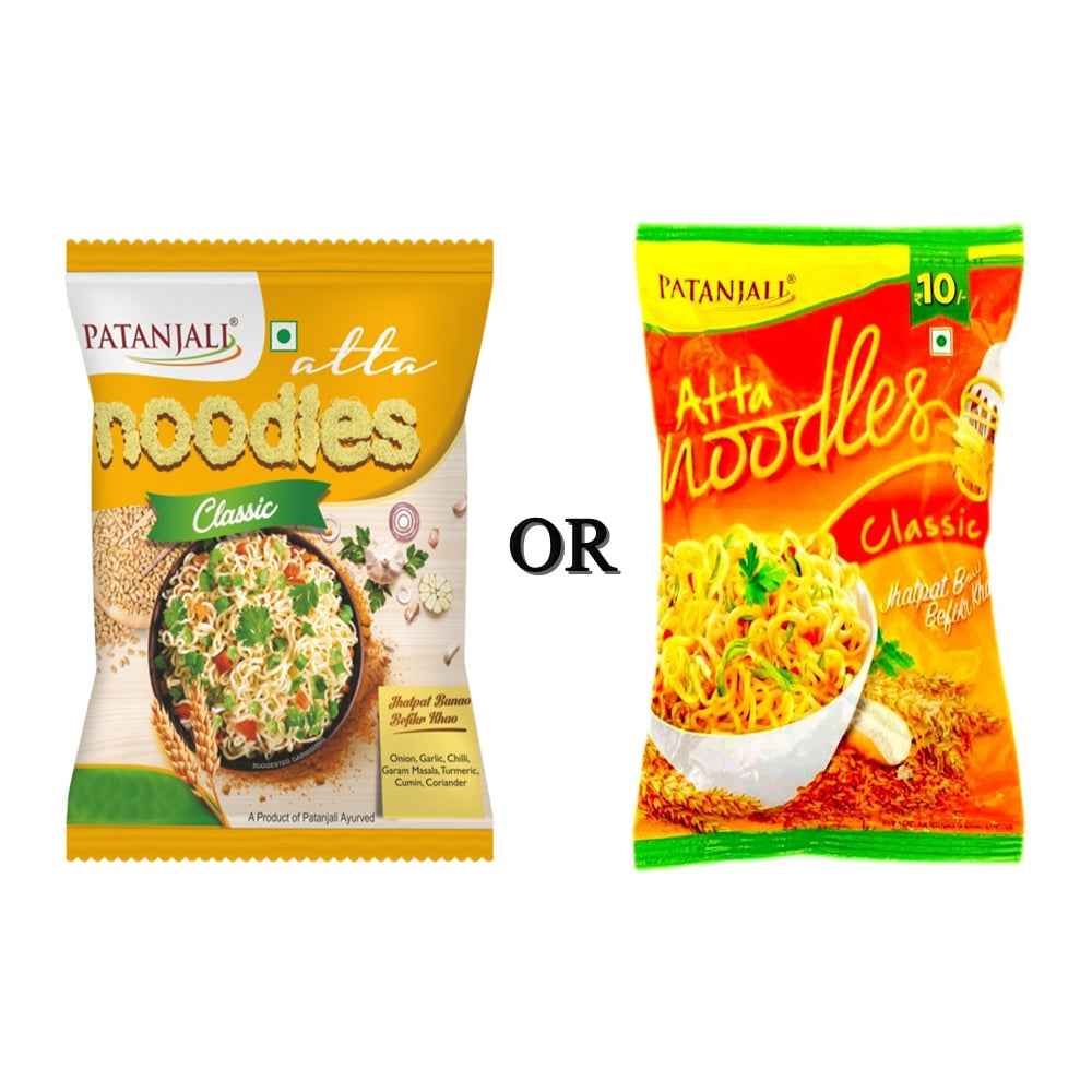 Patanjali Atta Noodles classic ( Pack of 10)
