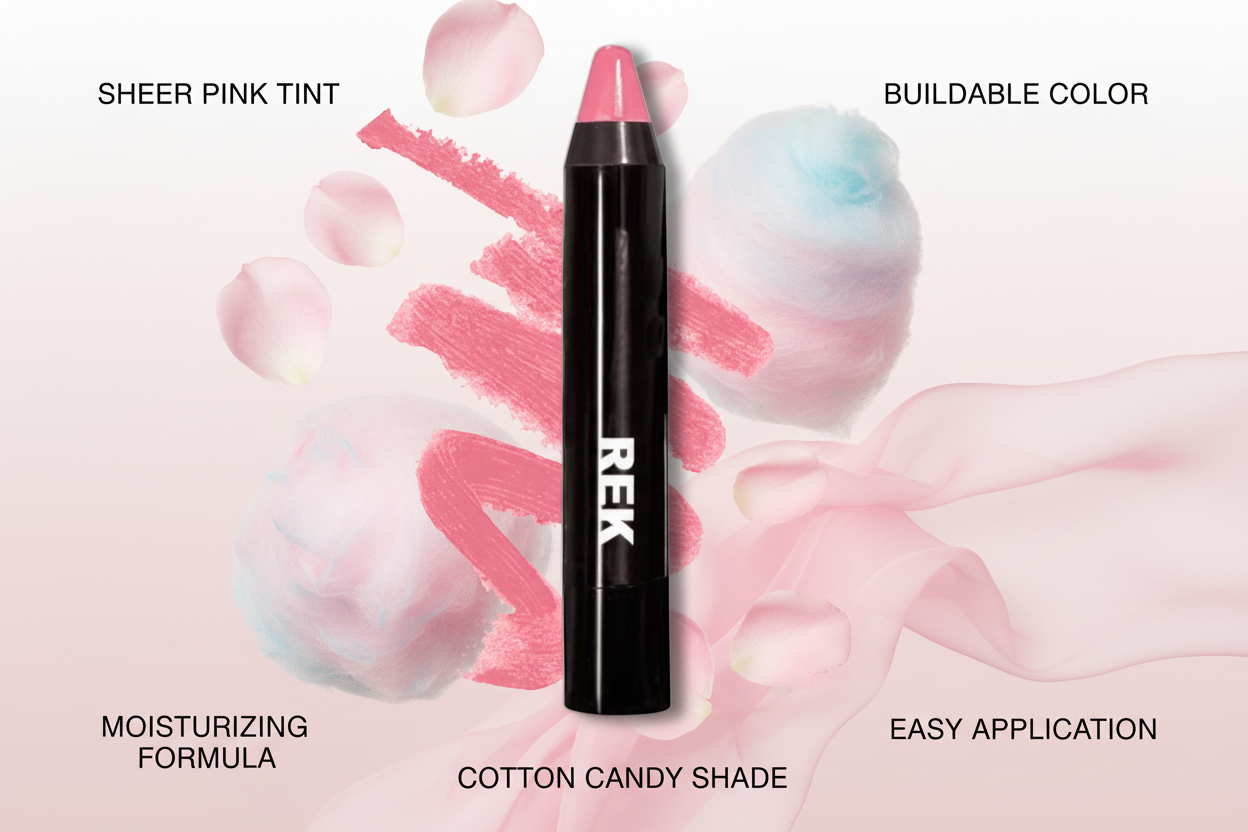 Cotten Candy | Color Stick Lip Sheers | REK Cosmetics by REK Cosmetics
