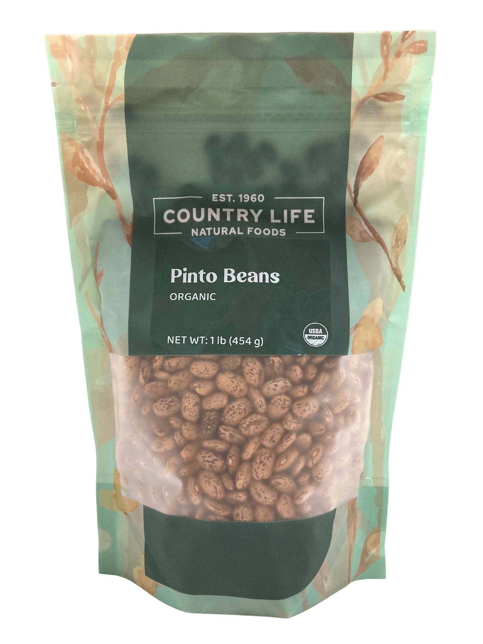 Pinto Beans, Organic by Country Life Natural Foods