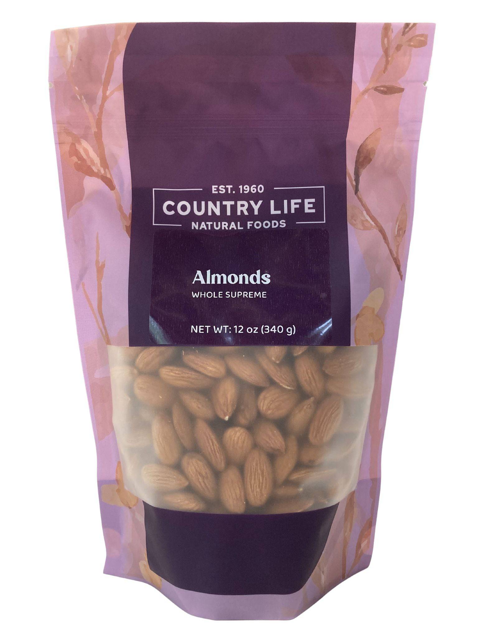 Almonds, Whole by Country Life Natural Foods