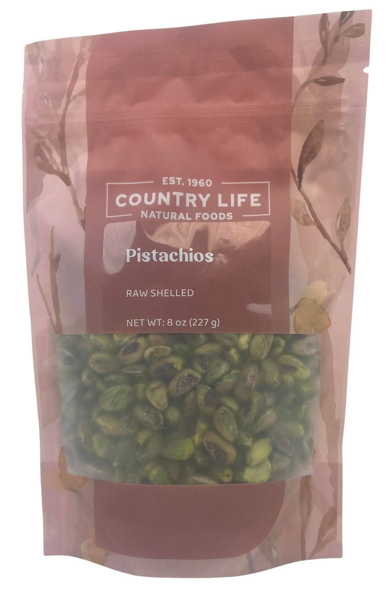 Pistachios, Shelled, Raw by Country Life Natural Foods