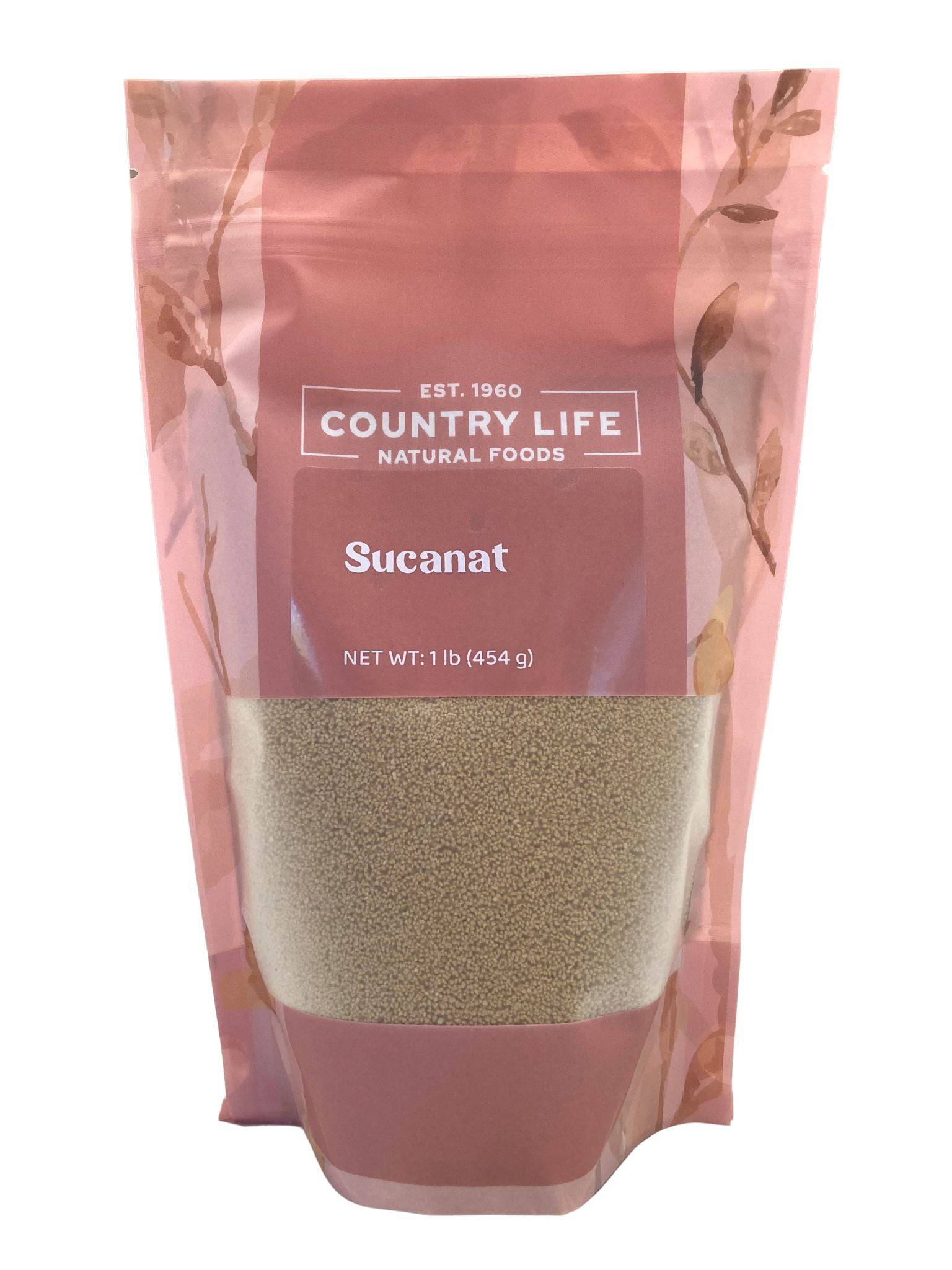 Sucanat by Country Life Natural Foods