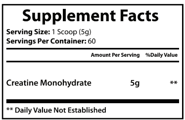 Creatine Monohydrate by Virtrue