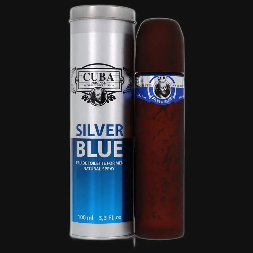 Cuba Silver Blue By Fragluxe Cologne for Men