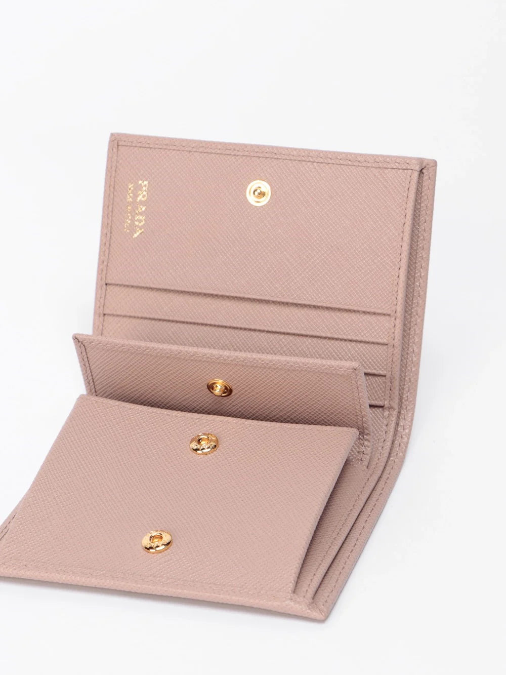 Prada Women Saffiano Leather Wallet by Luosophy