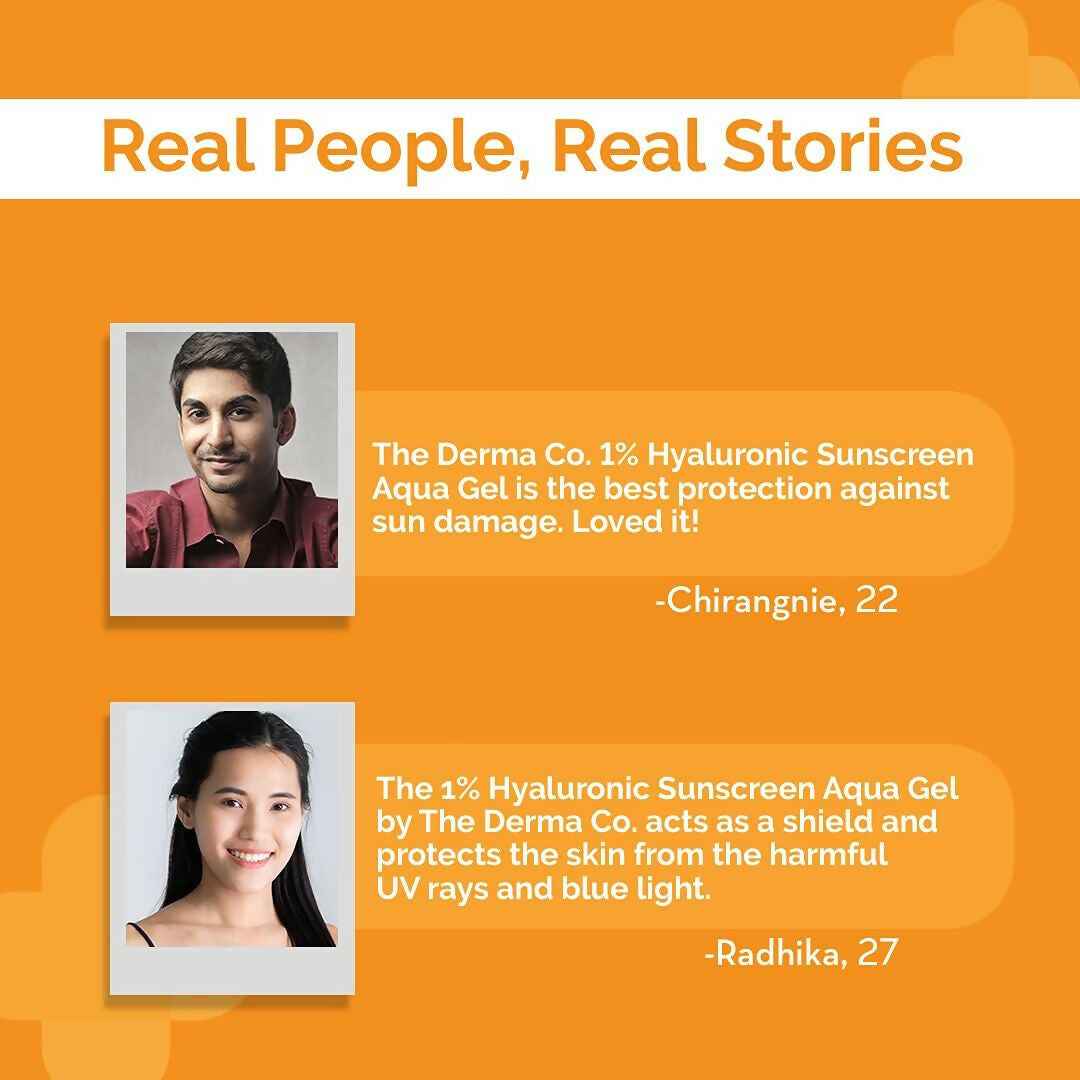 The Derma Co 1% Hyaluronic Sunscreen & 2% Salicylic Face Serum Combo
